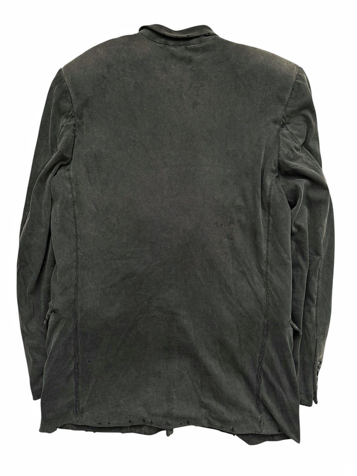 Balenciaga 2021 Distressed Thrashed Jersey Blazer Size US S / EU 44-46 / 1 - 3 Thumbnail