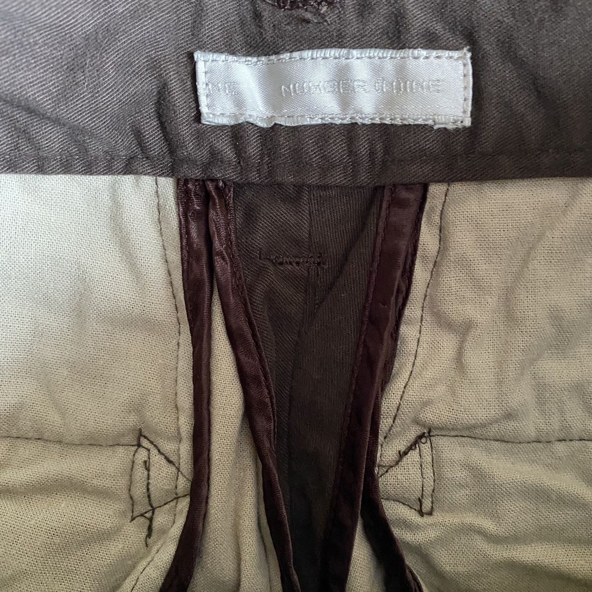 Number (N)ine AW02 Nowhere Man Double Knee Carpenter Pants Size US 30 / EU 46 - 6 Thumbnail