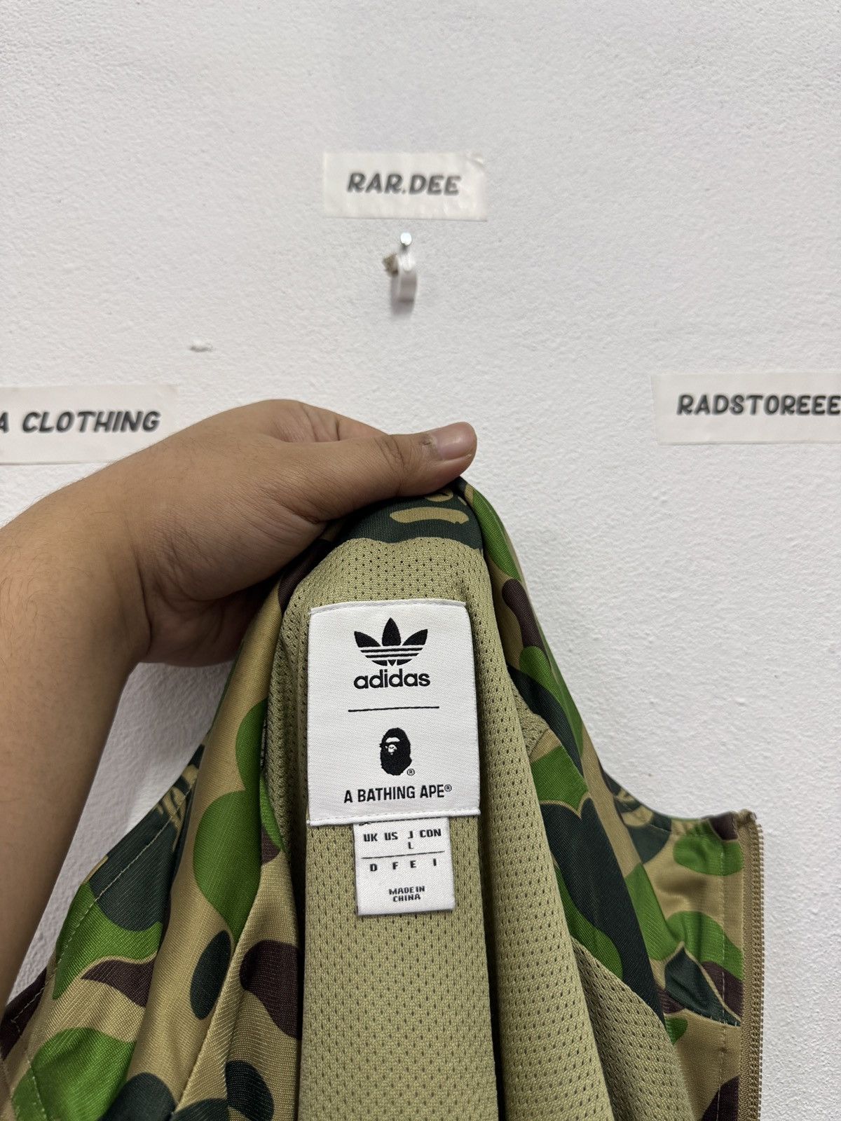 Adidas × Bape Adidas x Bape Firebird Camo Track Jacket Size US L / EU 52-54 / 3 - 10 Thumbnail