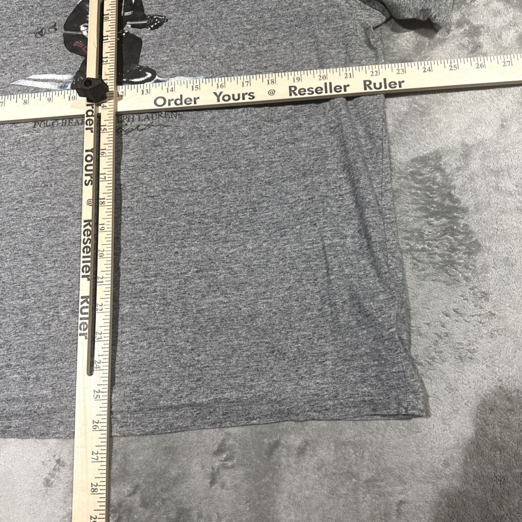 Polo Ralph Lauren Polo Ralph Lauren Polo Bear Shirt Mens XXL Gray Ski Snow Skiing Snowboarding Alpine Crew Neck Short Sleeve Size US XXL / EU 58 / 5 - 5 Thumbnail