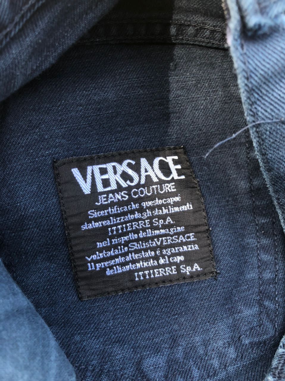 Versace Jeans Couture × Vintage Vintage Versace Jeans Couture Blue Denim Jeans Size US 29 - 6 Thumbnail