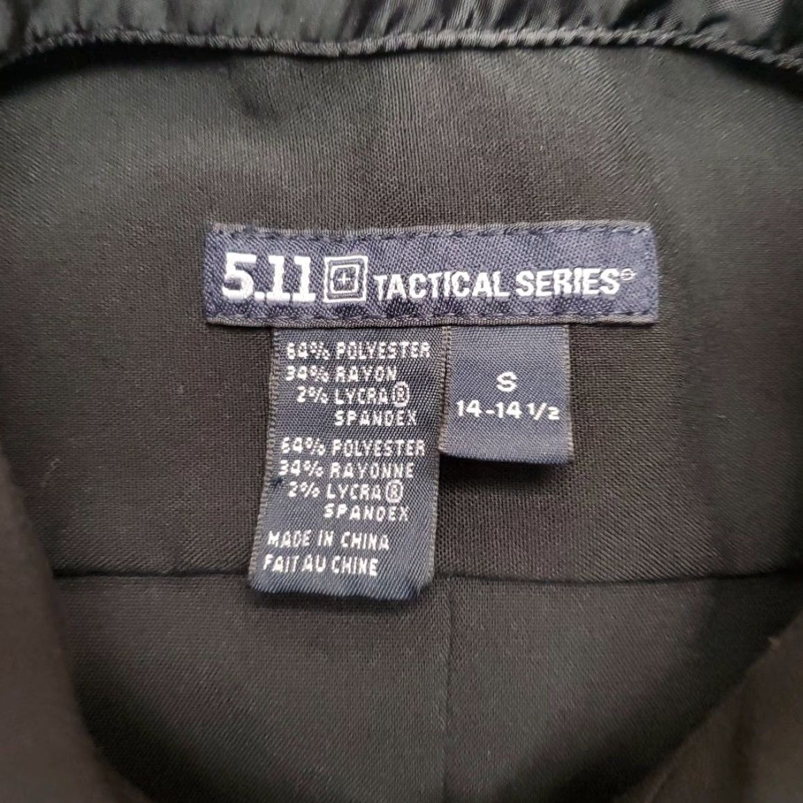 Vintage 5.11 Tactical Shirt Mens Small Black Short Sleeve Uniform Security Work 41132 Size US S / EU 44-46 / 1 - 6 Thumbnail