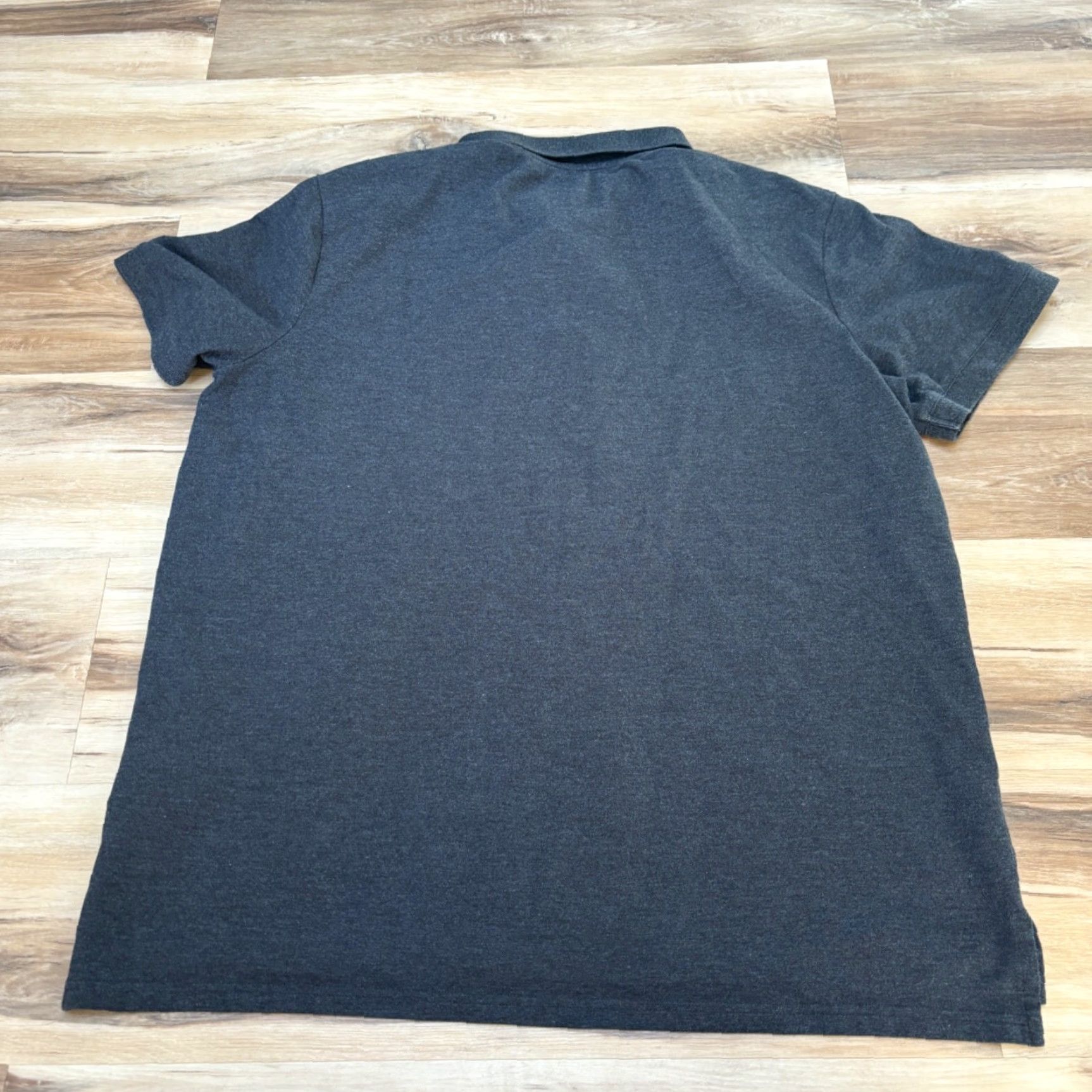 Vintage Goodfellow Polo Shirt Mens XL Gray Short Sleeve Polo | Cotton Polyester | Button Collar | Regular Fit Size US XL / EU 56 / 4 - 8 Thumbnail