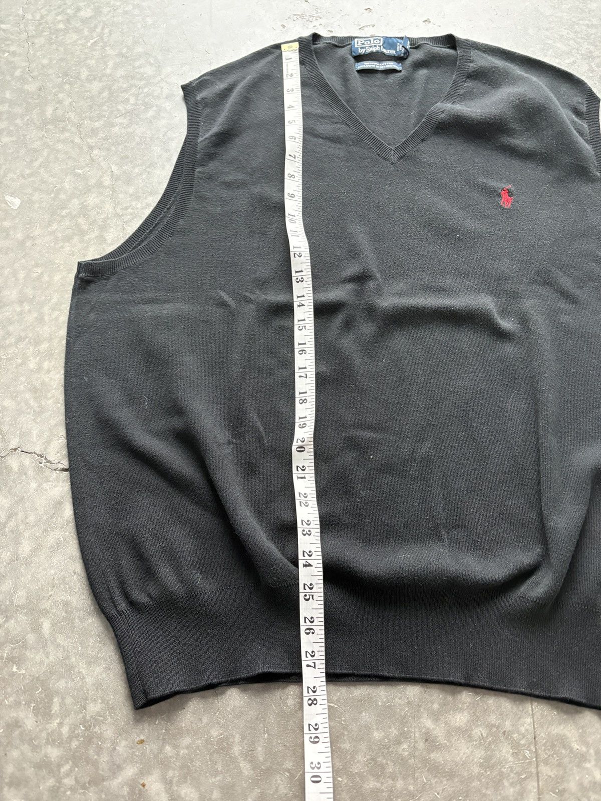 Polo Ralph Lauren Vintage Y2K Polo Ralph Lauren Pima Cotton Sweater Vest Size US XXL / EU 58 / 5 - 5 Thumbnail