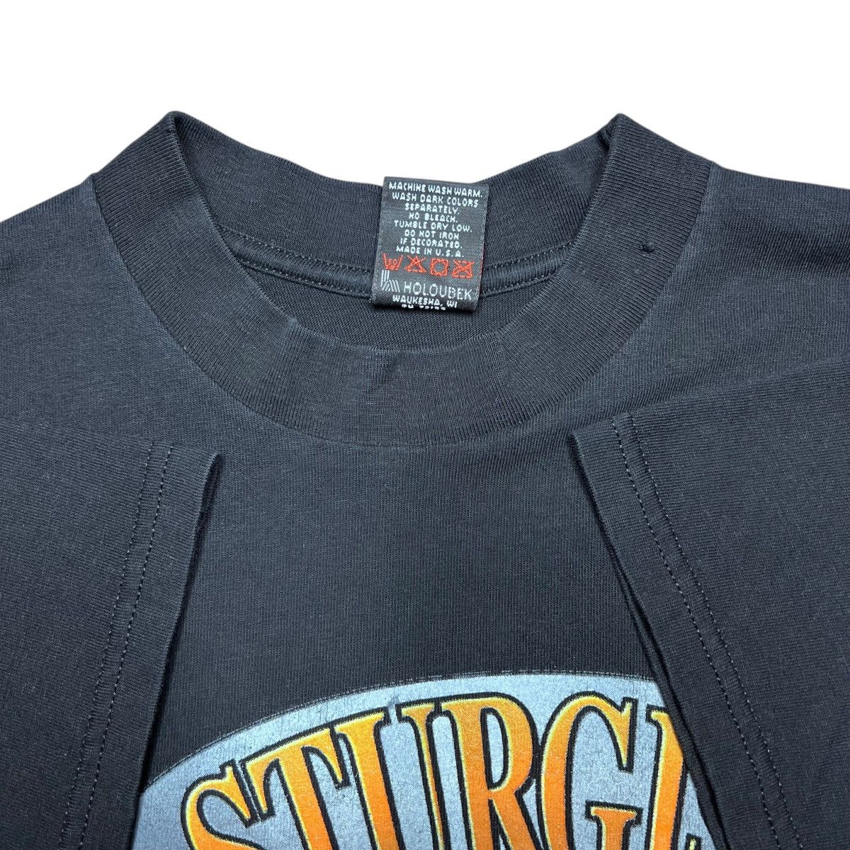 Harley Davidson Vtg 1998 Harley Davidson Sturgis Black Hills Rally Eagle Tee Size US S / EU 44-46 / 1 - 4 Thumbnail