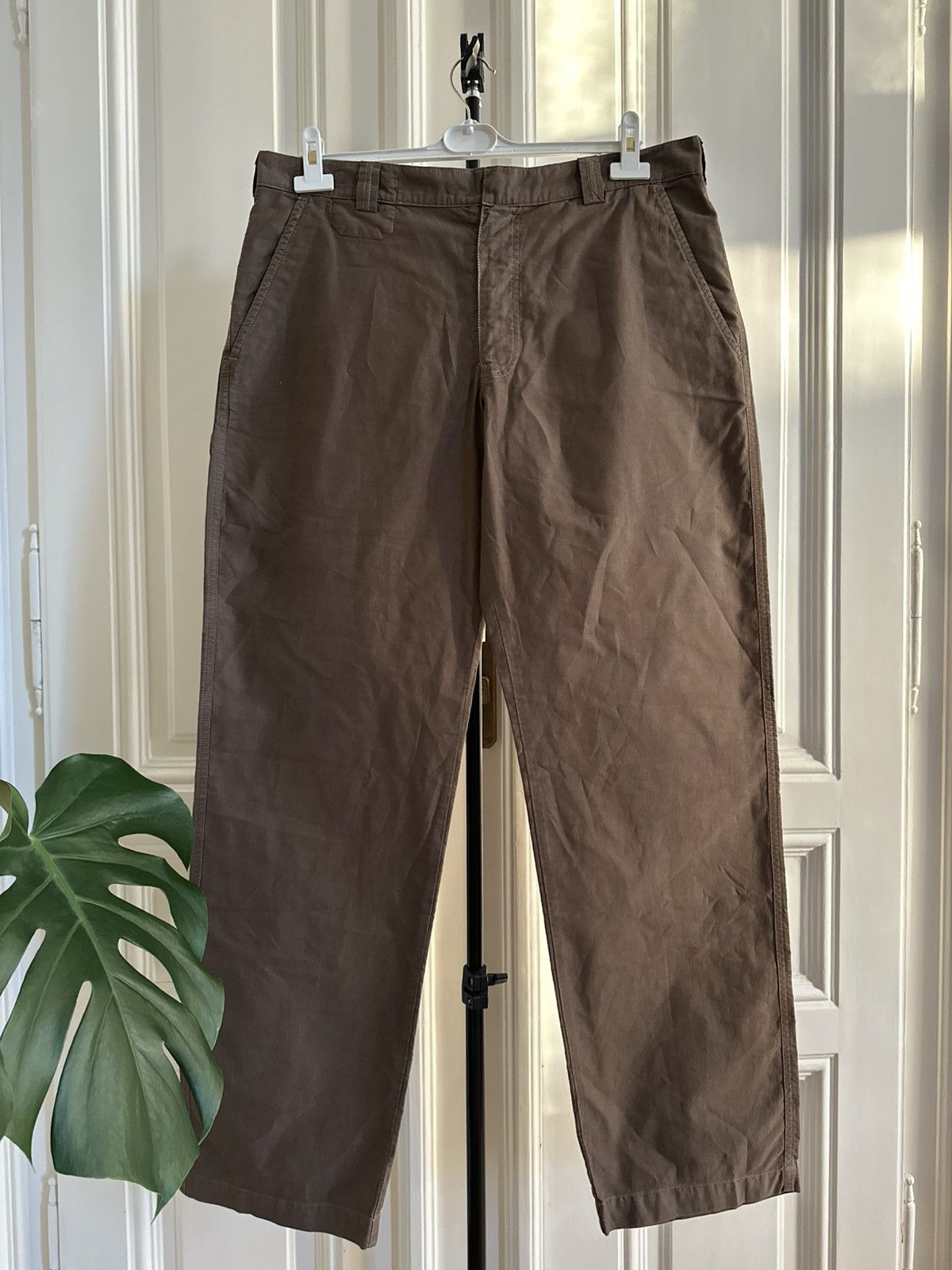 Armani Vintage Armani Jeans Collection Army Brown Baggy Cargo Pants Size US 36 / EU 52 - 3 Thumbnail