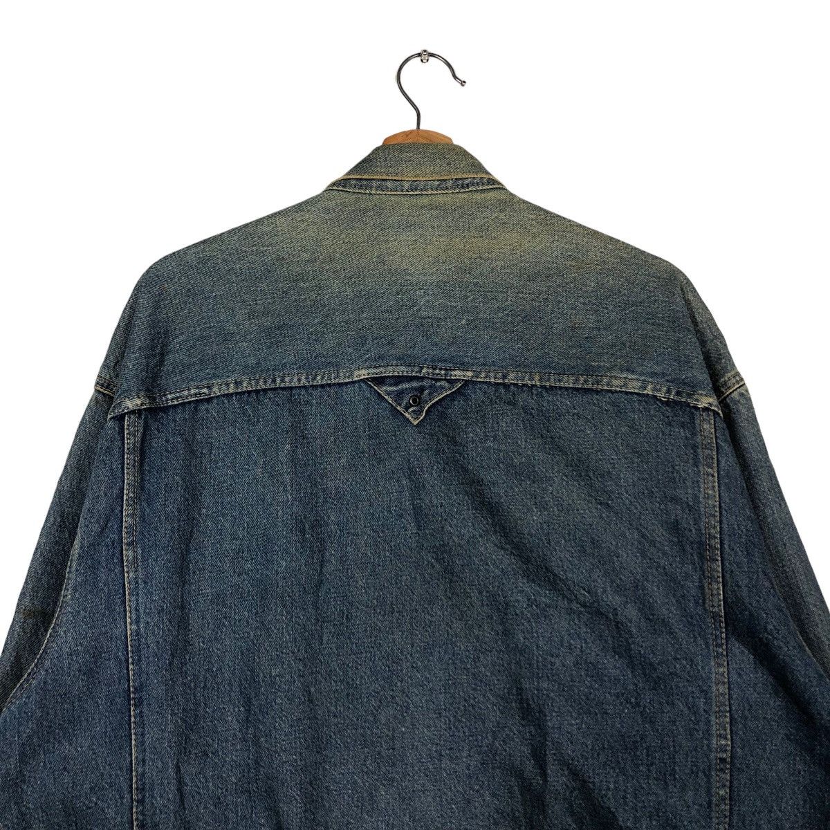Japanese Brand 🔥Vintage Trucker Denim Jacket Biker Japan Issey Miyake Size US M / EU 48-50 / 2 - 9 Thumbnail