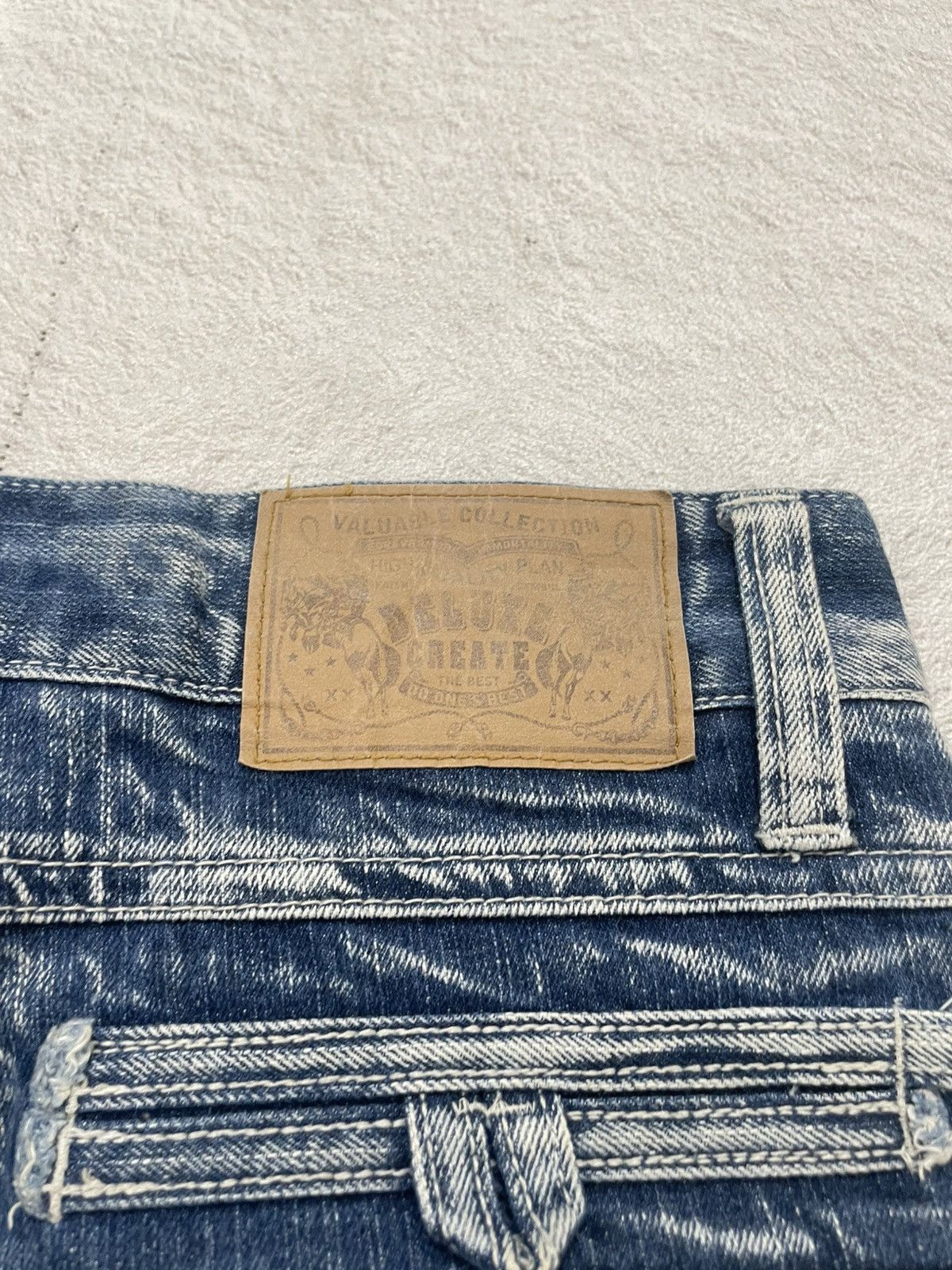 Japanese Brand 2000s Japan Washed Denim Heavy Fade Distressed If6was9 LGB Size US 30 / EU 46 - 10 Thumbnail