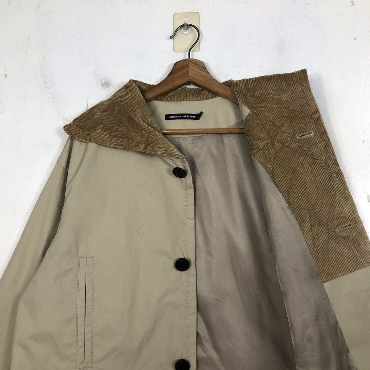 Japanese Brand Vintage Deck Jacket Style Shawl Collar Nicholson Size US M / EU 48-50 / 2 - 14 Thumbnail
