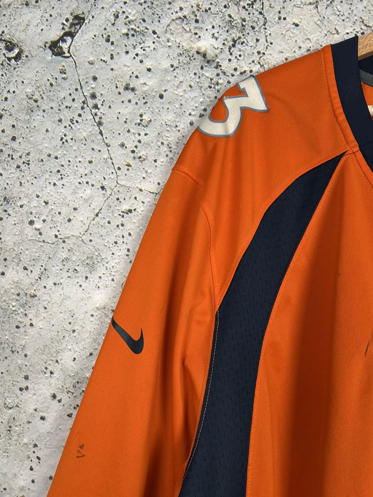 Nike Vintage Nike Denver Broncos Wilson Baggy Oversized Jersey Size US XXL / EU 58 / 5 - 5 Thumbnail