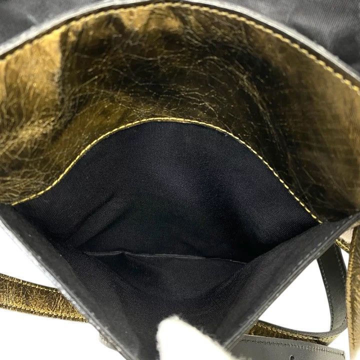 Jean Paul Gaultier Jean Paul Gaultier Dragon-Print Leather Crossbody Bag Size ONE SIZE - 6 Thumbnail