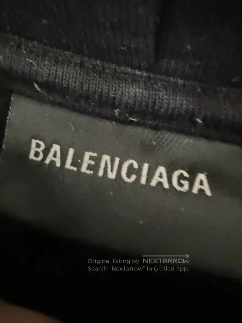 Balenciaga Balenciaga Splatter Logo Hoodie L. Size US L / EU 52-54 / 3 - 3 Thumbnail