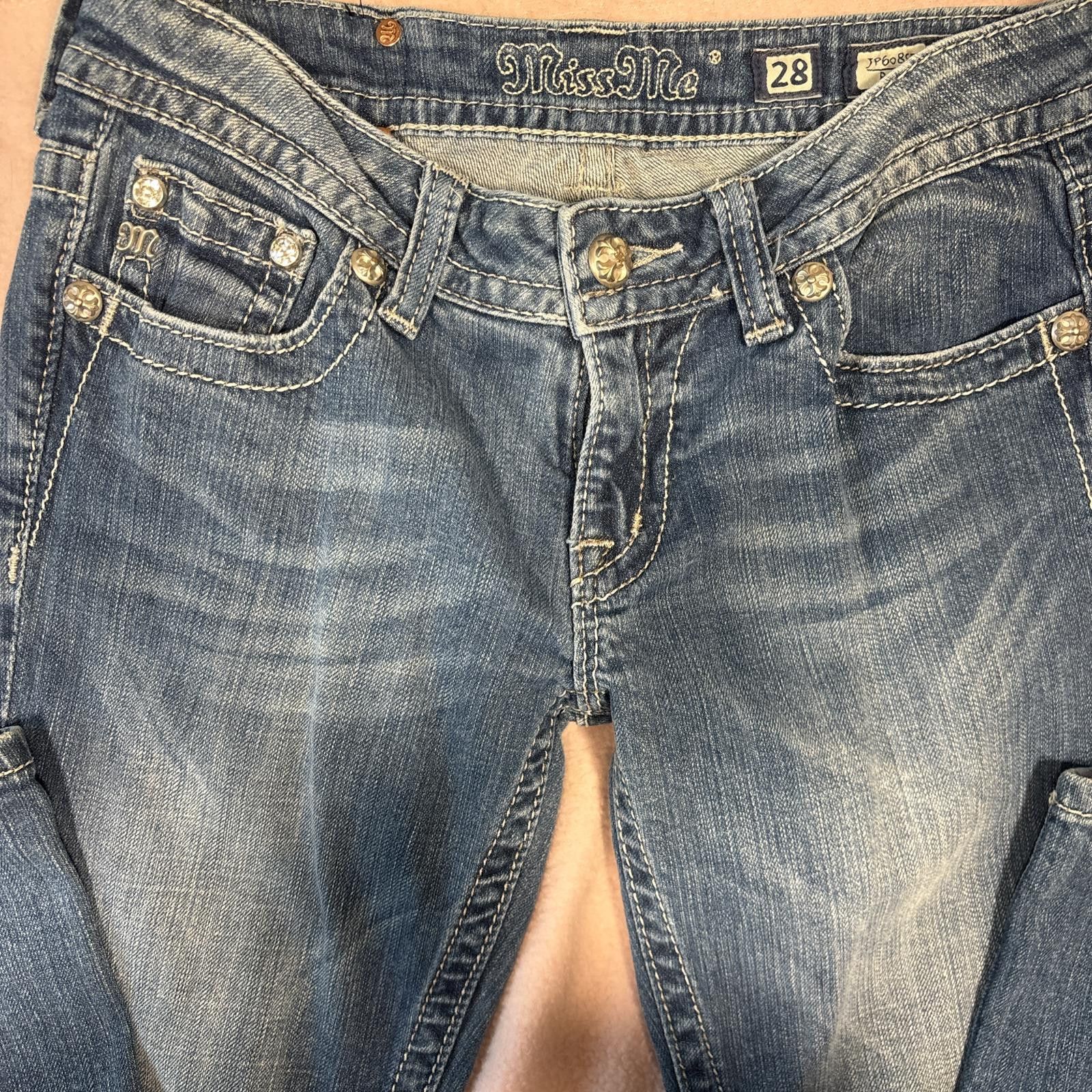 Other vintage miss me distressed flare jeans Size 28" / US 6 / IT 42 - 5 Thumbnail