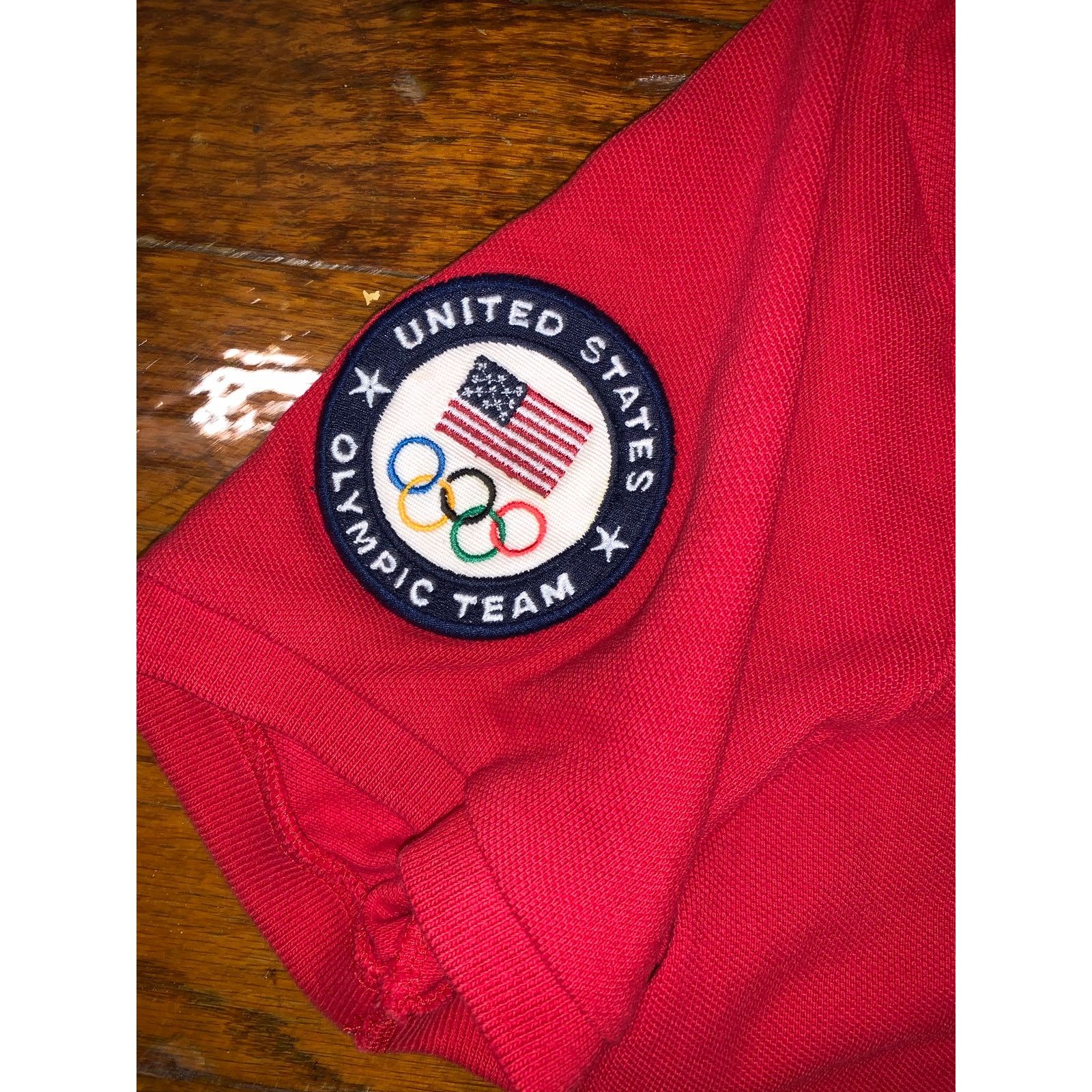 Polo Ralph Lauren × USA Olympics Polo Ralph Lauren USA Olympic Big Pony Polo Shirt Red Medium Size US M / EU 48-50 / 2 - 6 Thumbnail