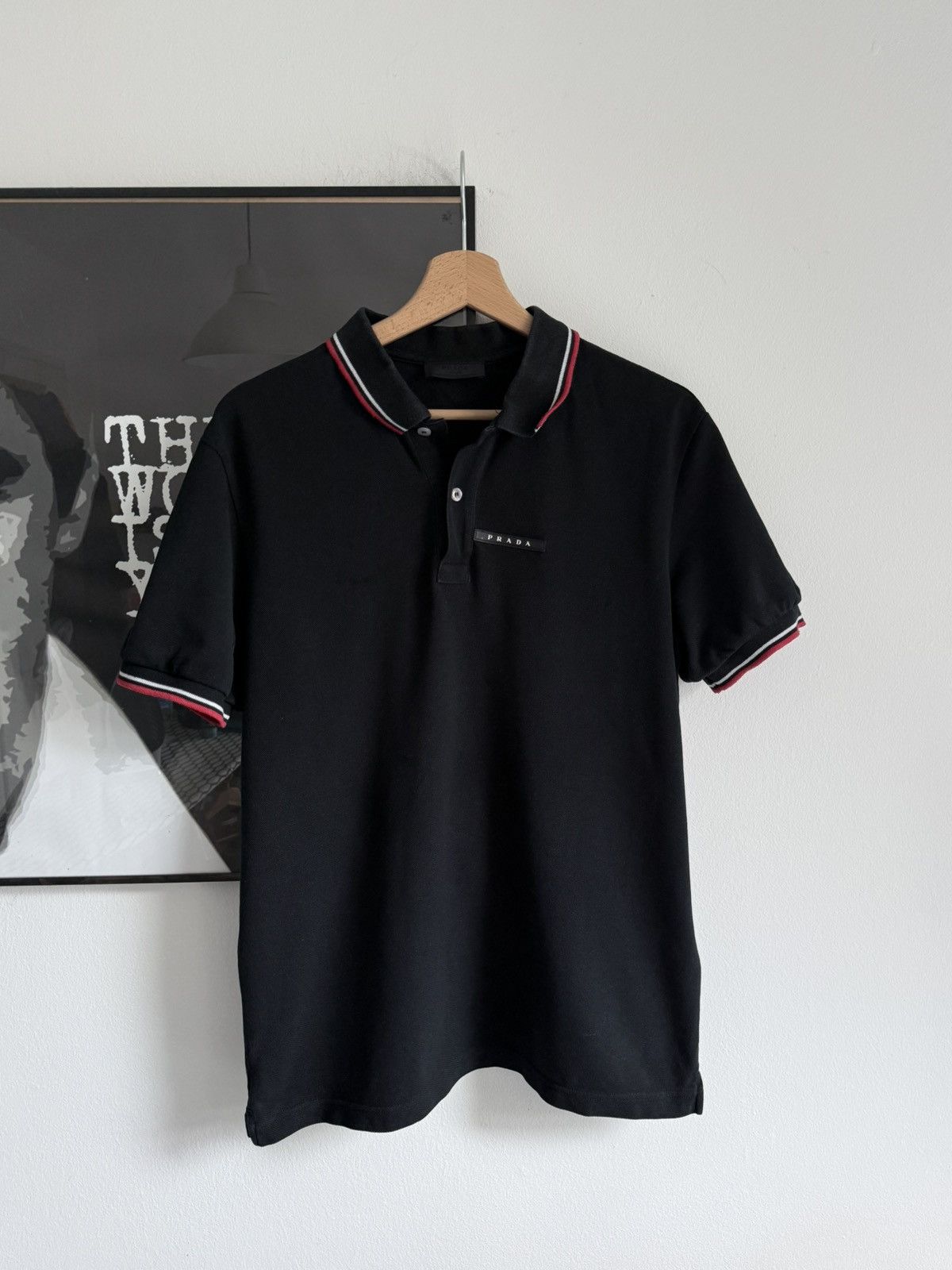 Prada Prada Polo T-shirt Luxury Size US XL / EU 56 / 4 - 1 Thumbnail