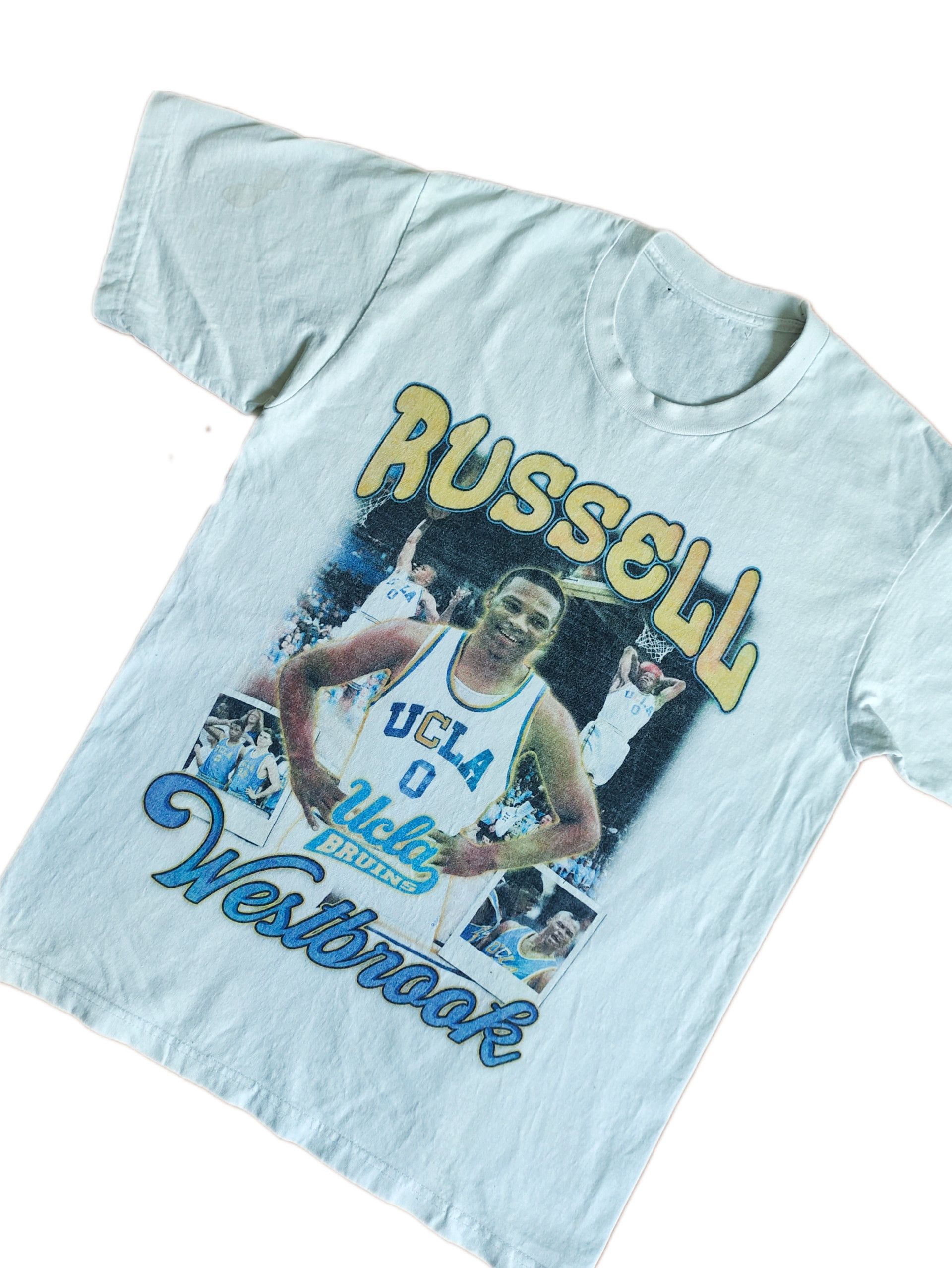 Vintage Vintage Russell Westbrook University of California T-Shirt Size US L / EU 52-54 / 3 - 2 Thumbnail