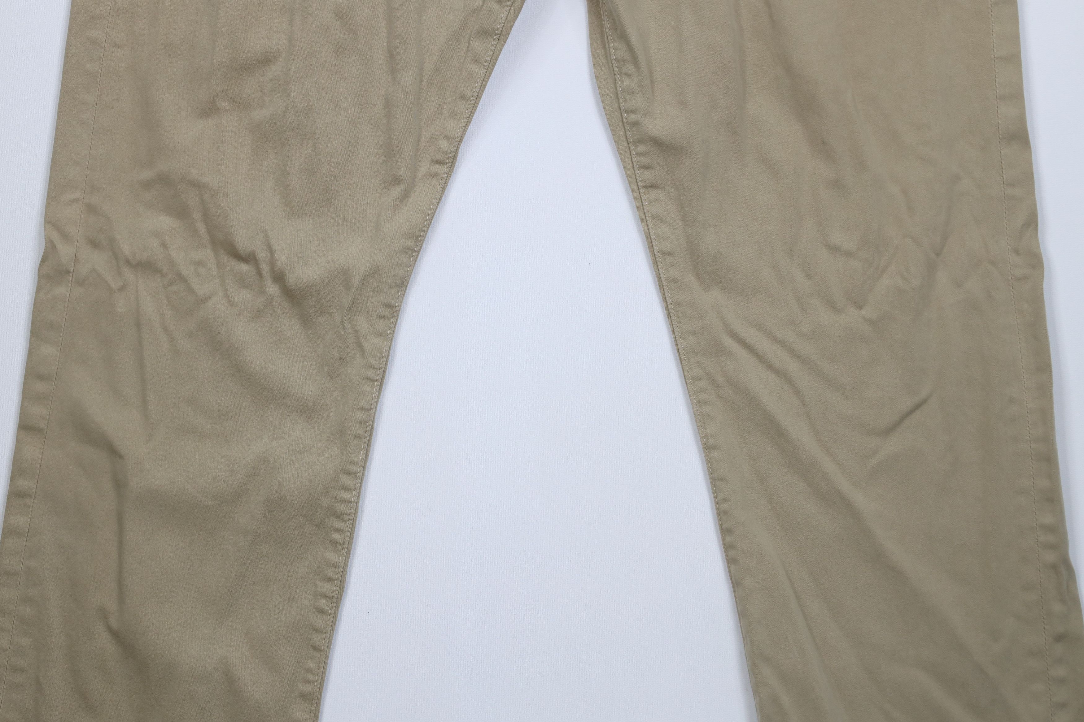 AG Adriano Goldschmied Adriano Goldschmied Graduate Tailored Leg Chino Pants Beige Size US 36 / EU 52 - 3 Thumbnail