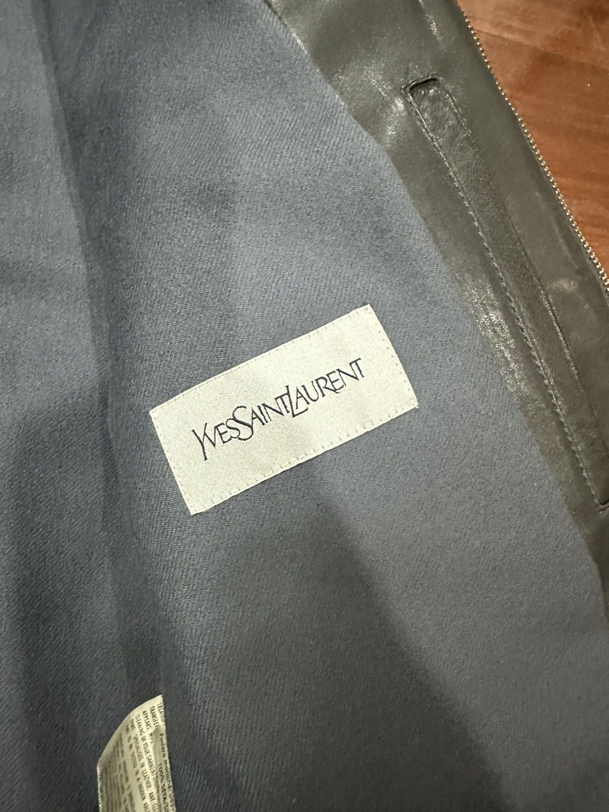 Yves Saint Laurent Ysl crocodile jacket Size US L / EU 52-54 / 3 - 8 Thumbnail