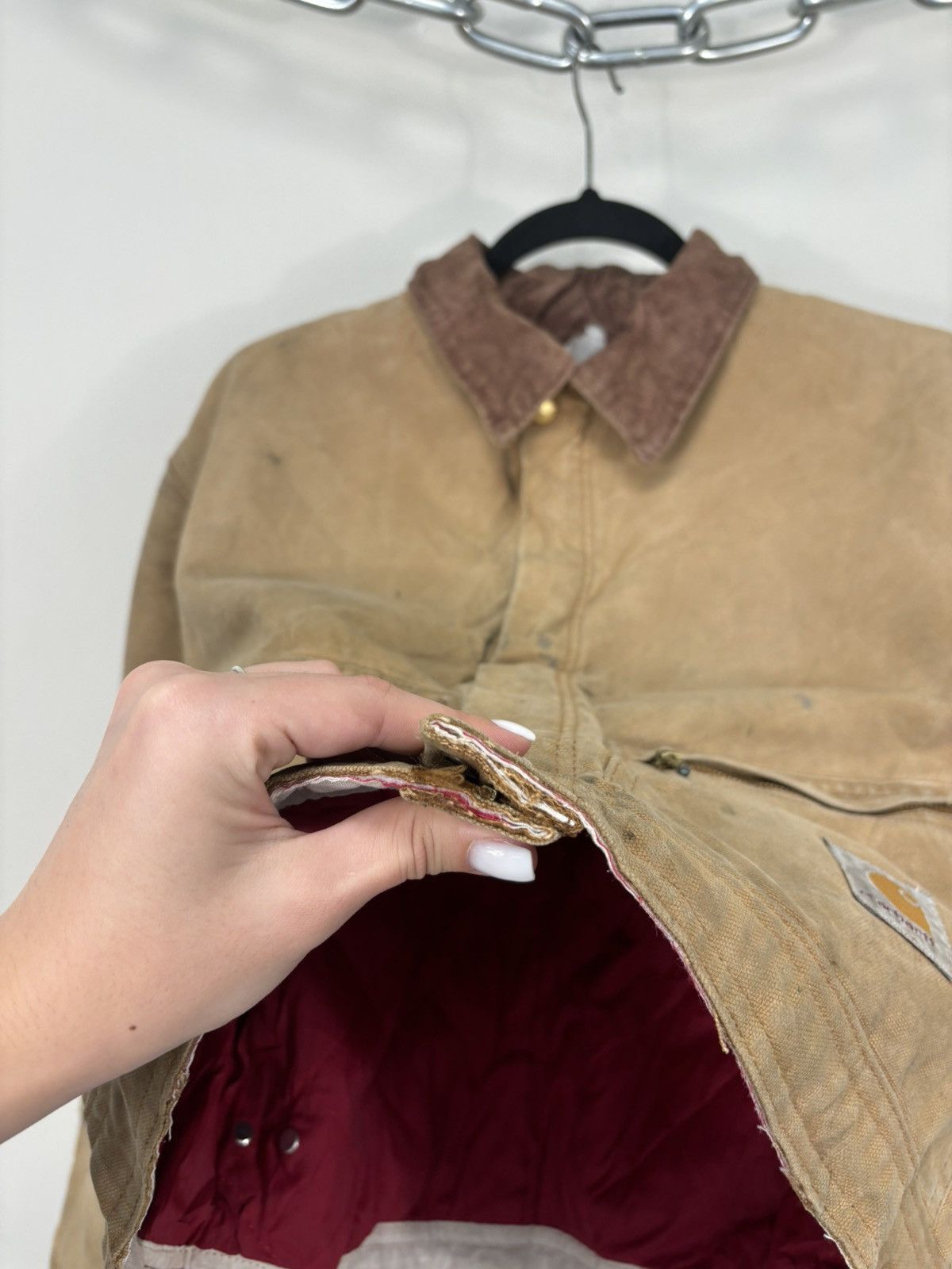 Carhartt Vintage 90s Carhartt Made In USA Hype Boxy Cropped Jacket Size US M / EU 48-50 / 2 - 11 Thumbnail
