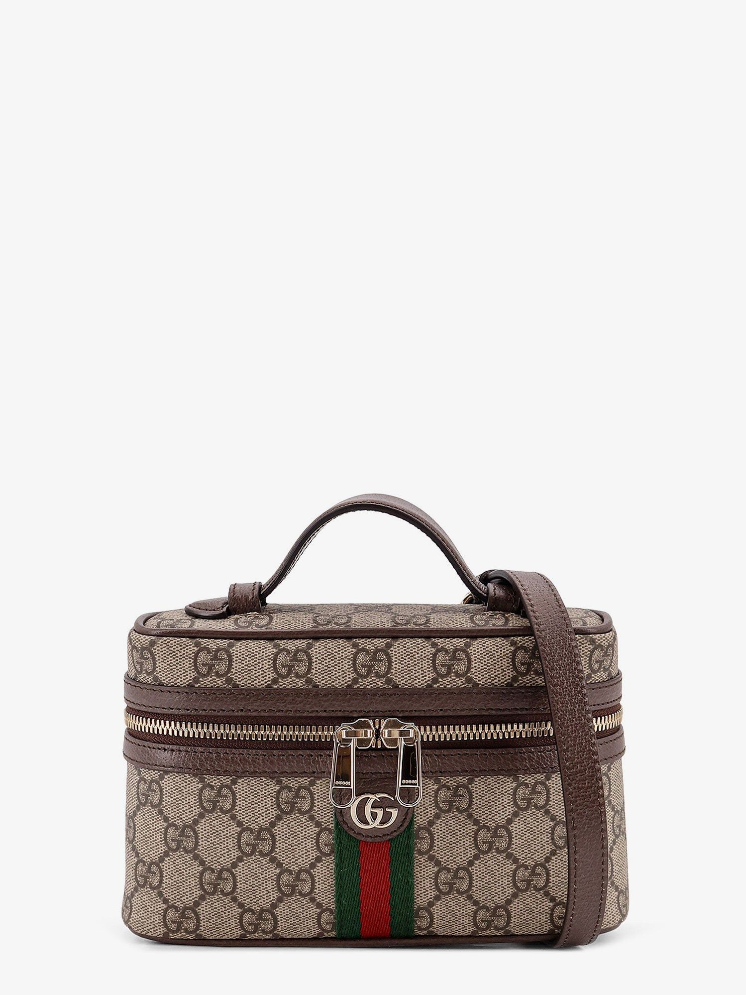 Gucci Gg Monogram Fabric Ophidia Vanity Crossbody Bag Size ONE SIZE - 1 Thumbnail