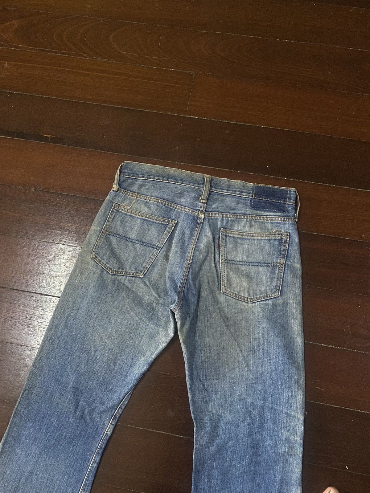 Vintage Fire 🔥 vintage 90s BIG STONE distressed denim rework Size US 32 / EU 48 - 15 Thumbnail