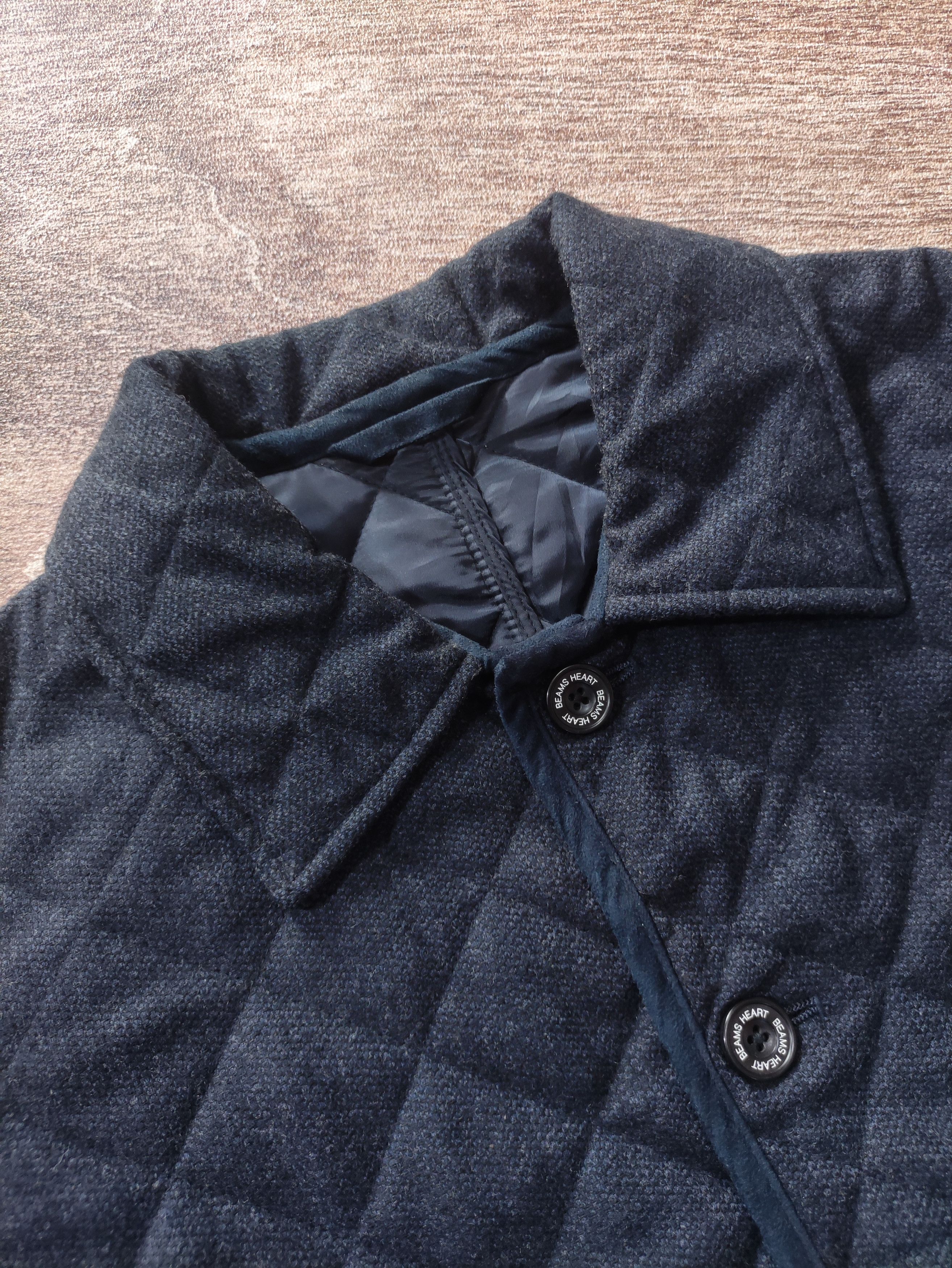 Beams Plus × Japanese Brand BEAMS HEART QUILTED JACKET Size US L / EU 52-54 / 3 - 5 Thumbnail