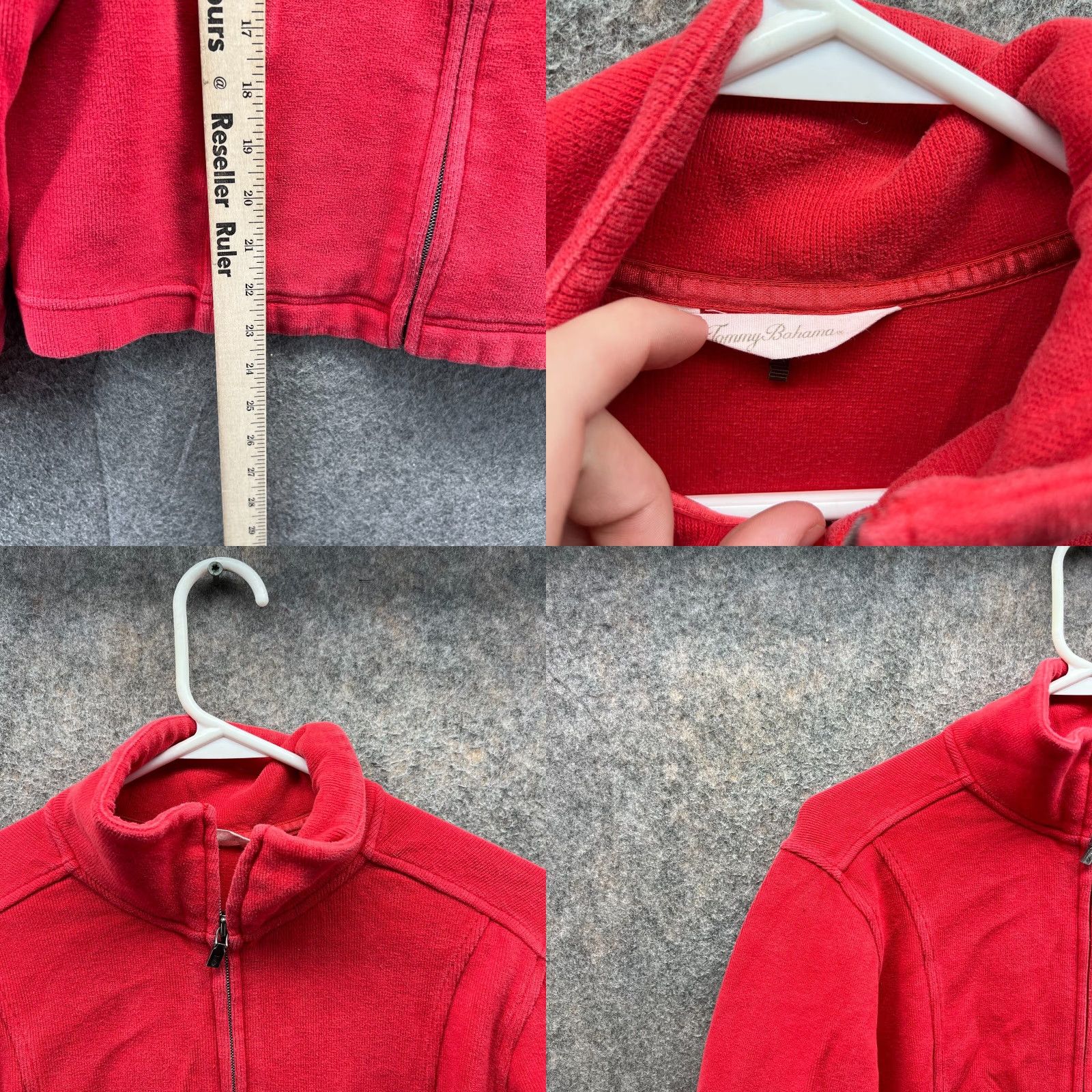 Tommy Bahama Tommy Bahama Jacket Womens Small Pink Full Zip Fleece Sherpa Track Size S / US 4 / IT 40 - 8 Thumbnail
