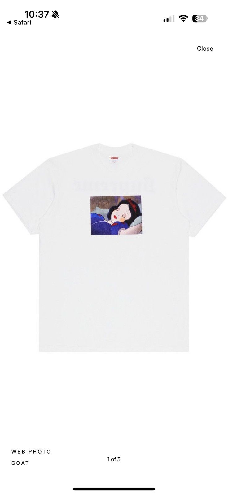 Supreme Snow White L S | Grailed