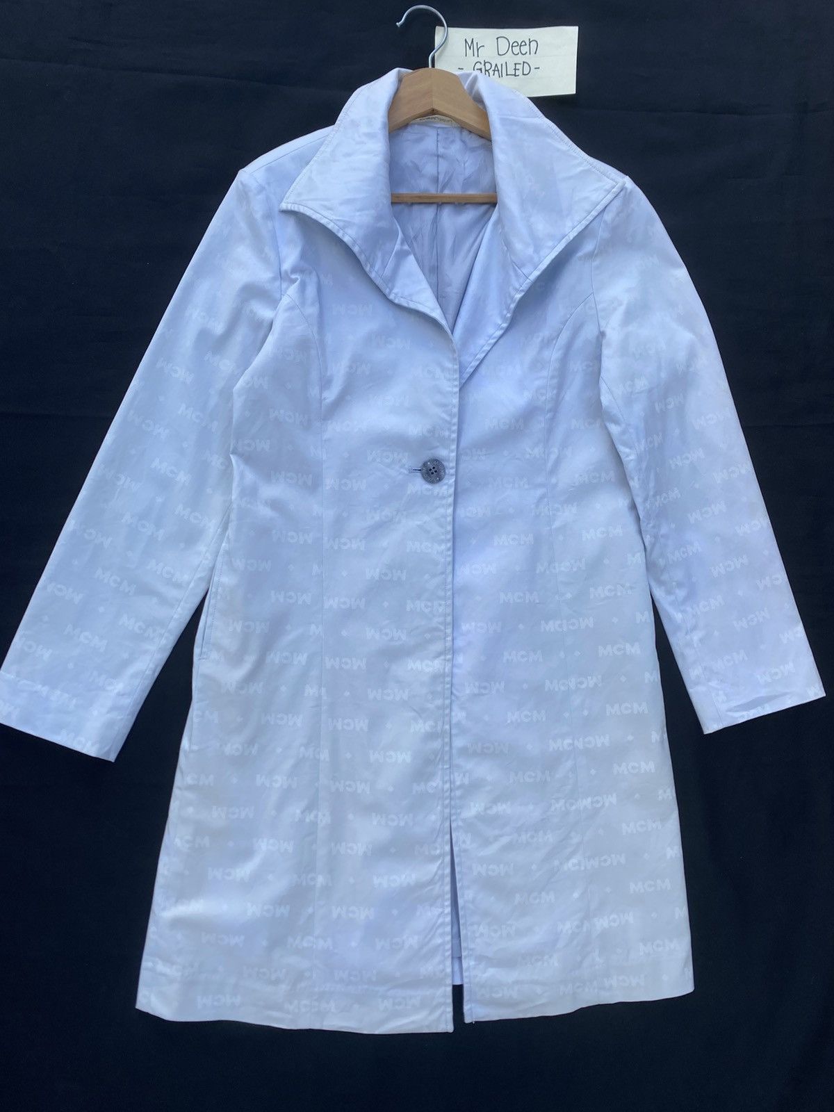 MCM Rare Vintage MCM Monogram Logos Long Coat Size M / US 6-8 / IT 42-44 - 5 Thumbnail