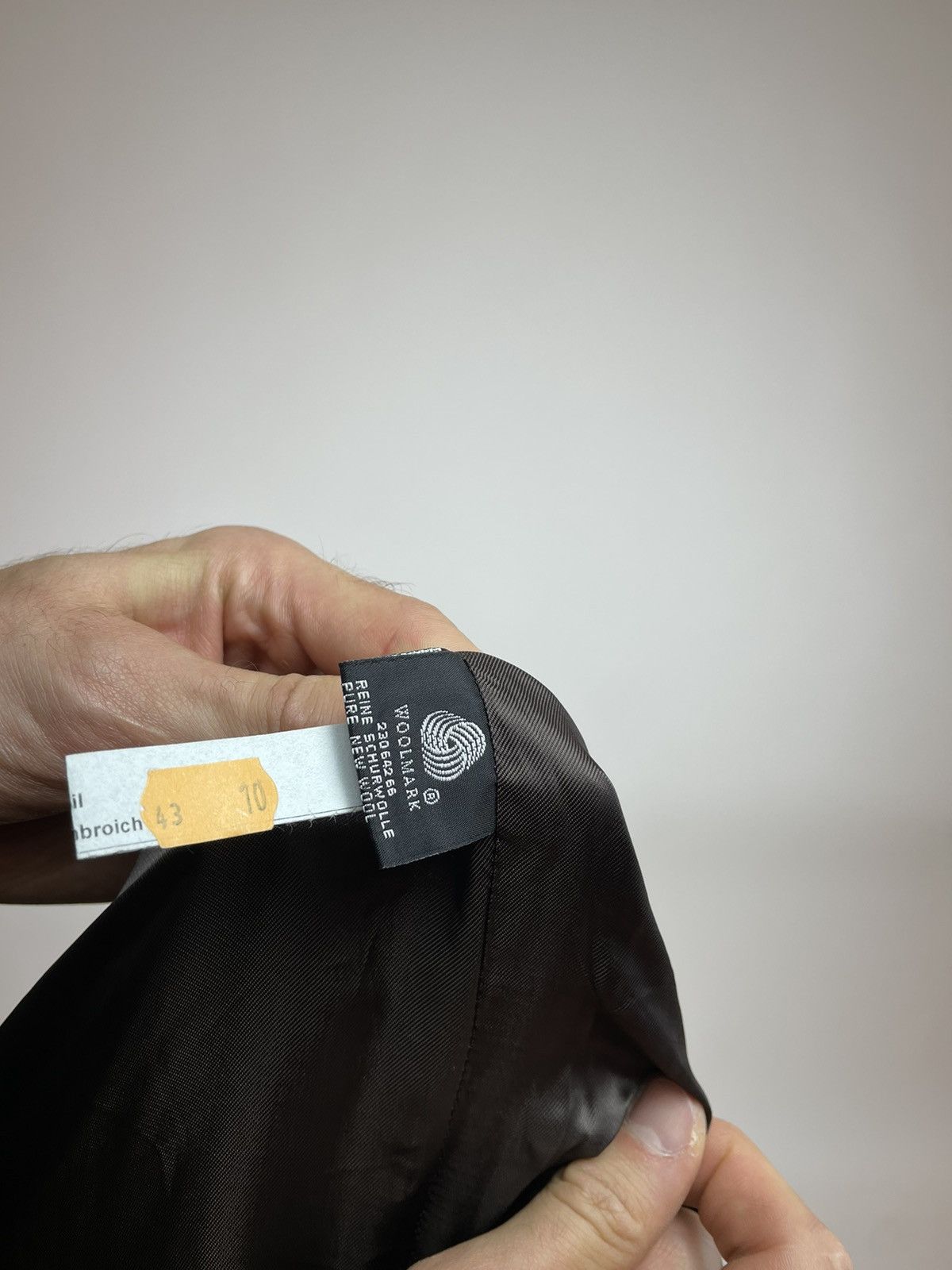 Other DOLZER Wool Coat Slim fit VITALE BARBERIS CANONICO FABRIC Size US S / EU 44-46 / 1 - 14 Thumbnail