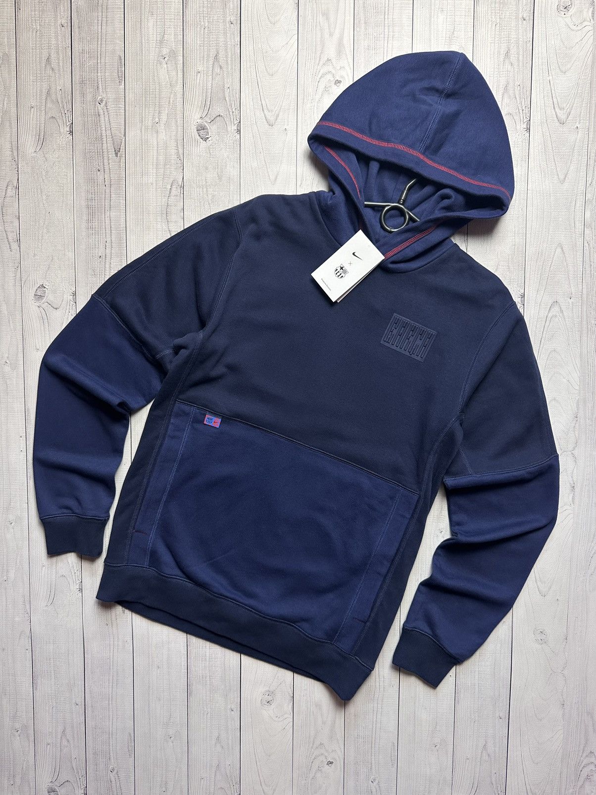 Nike Nike Barcelona soccer fleece hoodie size S Barca logo Size US S / EU 44-46 / 1 - 1 Thumbnail