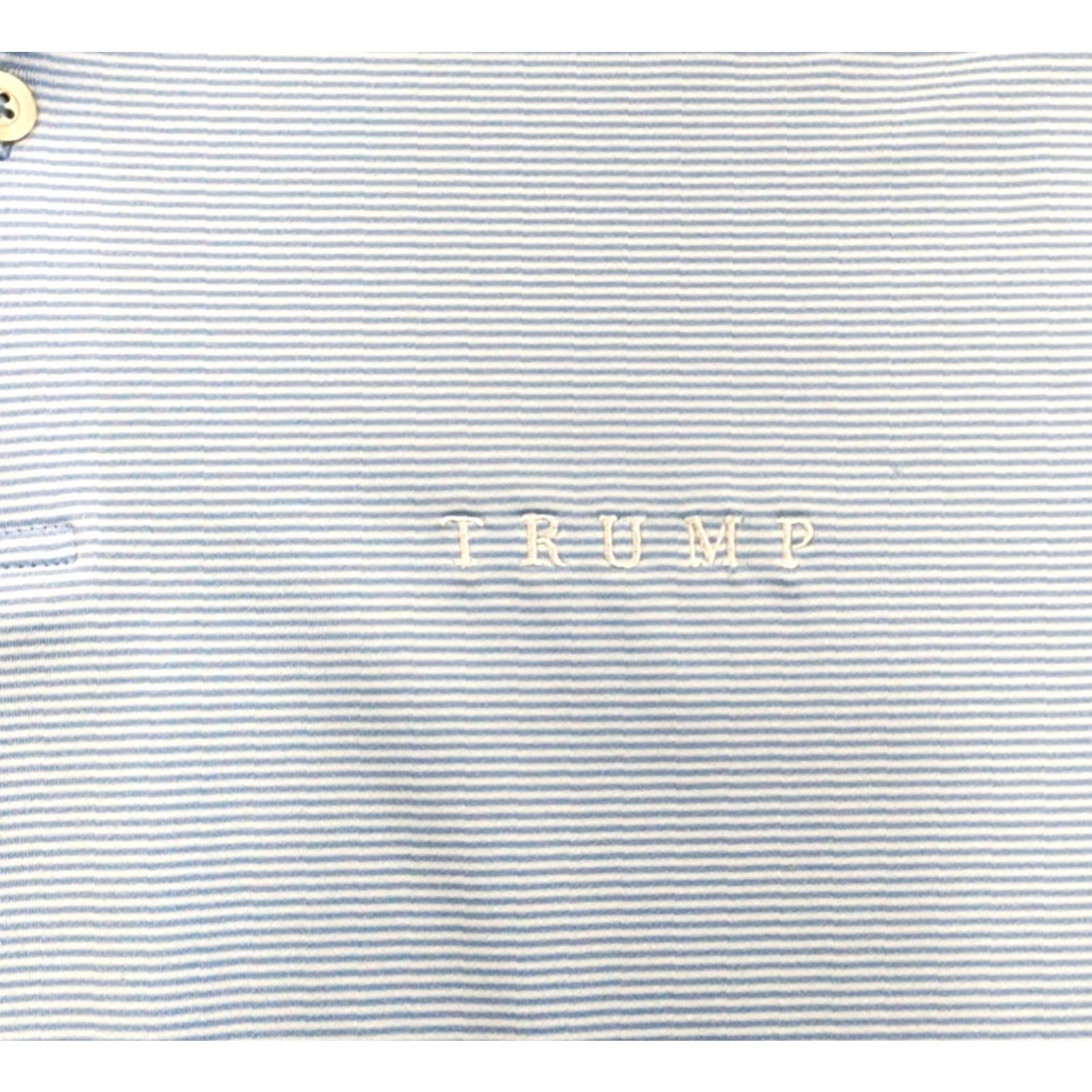 Vintage Fairway & Greene Polo Shirt Mens 2XL Blue Stripe Trump Golf Performance USA Size US XXL / EU 58 / 5 - 6 Thumbnail