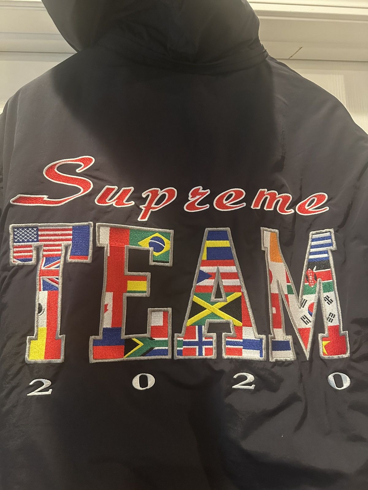 Supreme 2020 Supreme Team Hooded Puffy Jacket Size US L / EU 52-54 / 3 - 9 Thumbnail