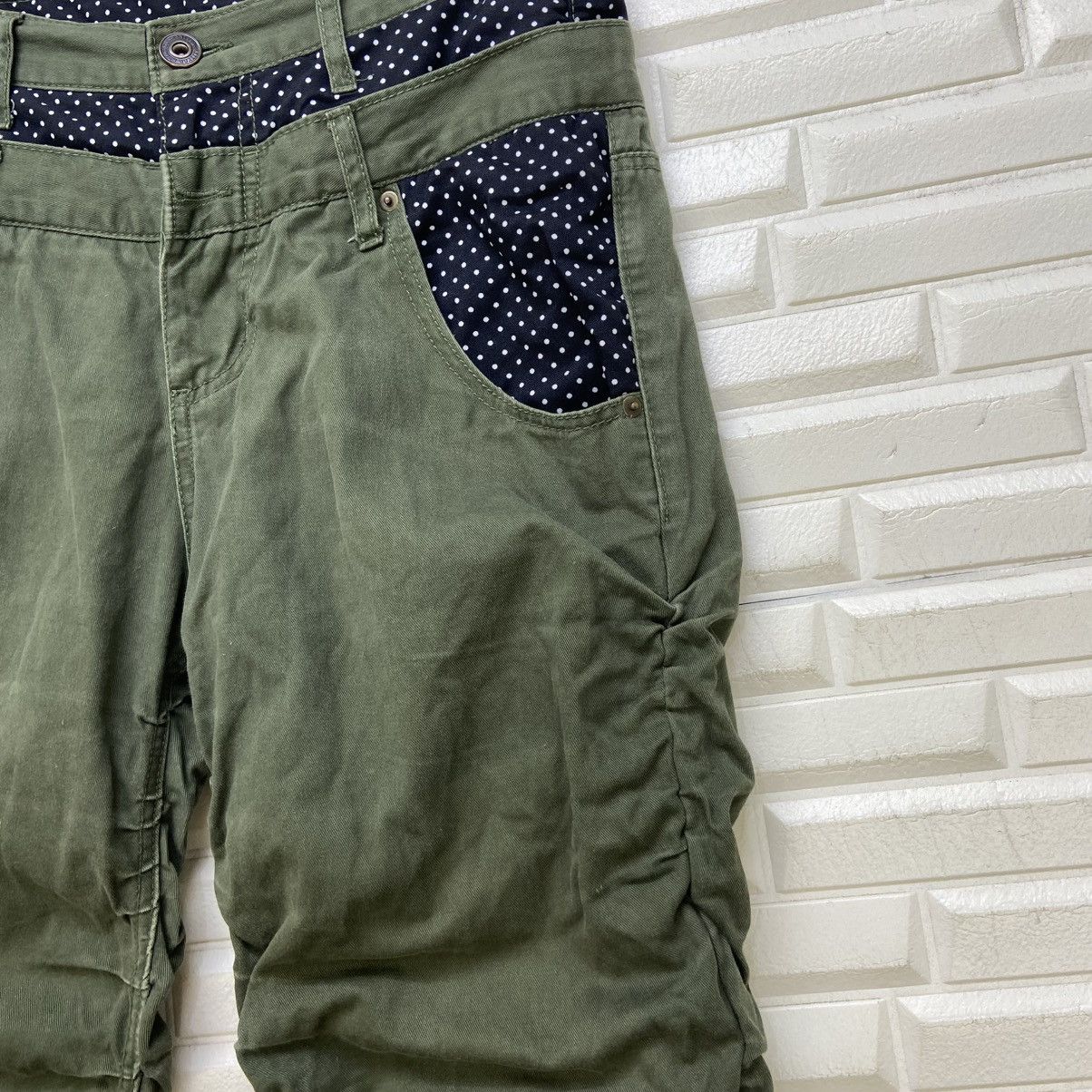Japanese Brand Japanese Street Fashion Double Waist Hip Hop Pants Size US 30 / EU 46 - 15 Thumbnail