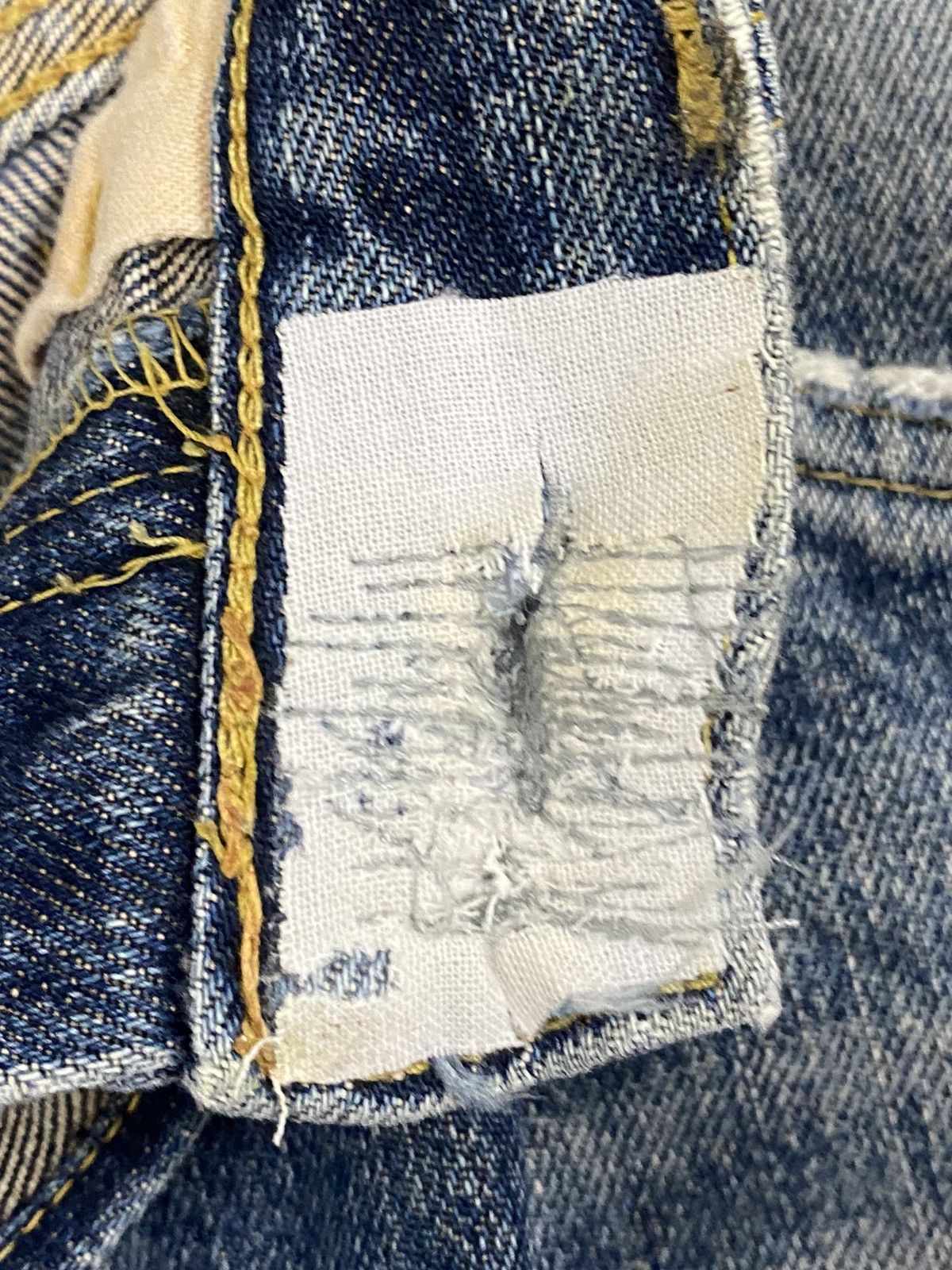 Hysteric Glamour Lee Rider 505 Distress Denim Baggy Loose Button Fly Size US 31 - 12 Thumbnail