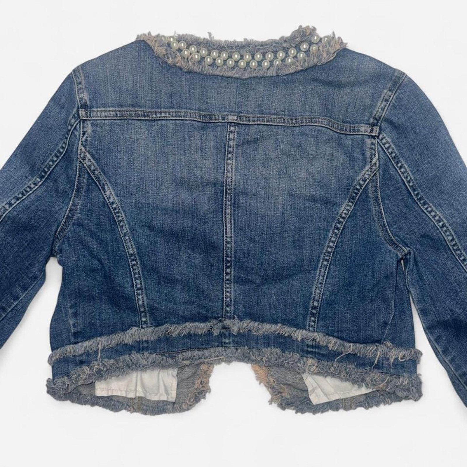 Vera Wang Vera wang blue denim jacket Size M / US 6-8 / IT 42-44 - 3 Thumbnail
