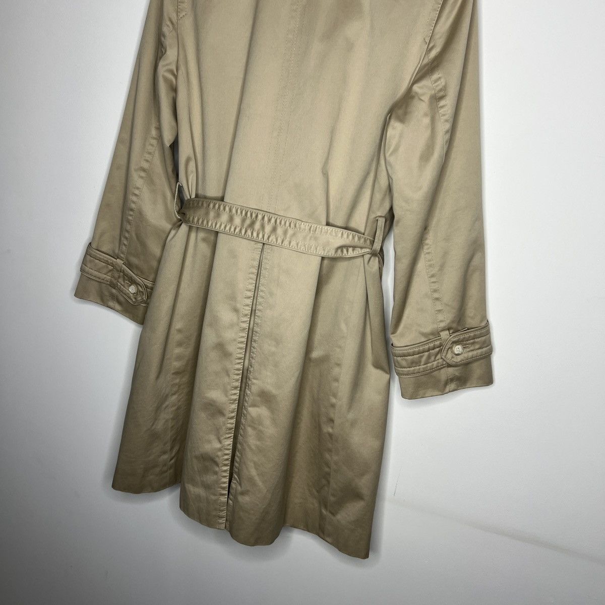 Coach × Designer Coach Trench Coat Double Breasted Belted Beige Luxury Rare Size M / US 6-8 / IT 42-44 - 9 Thumbnail