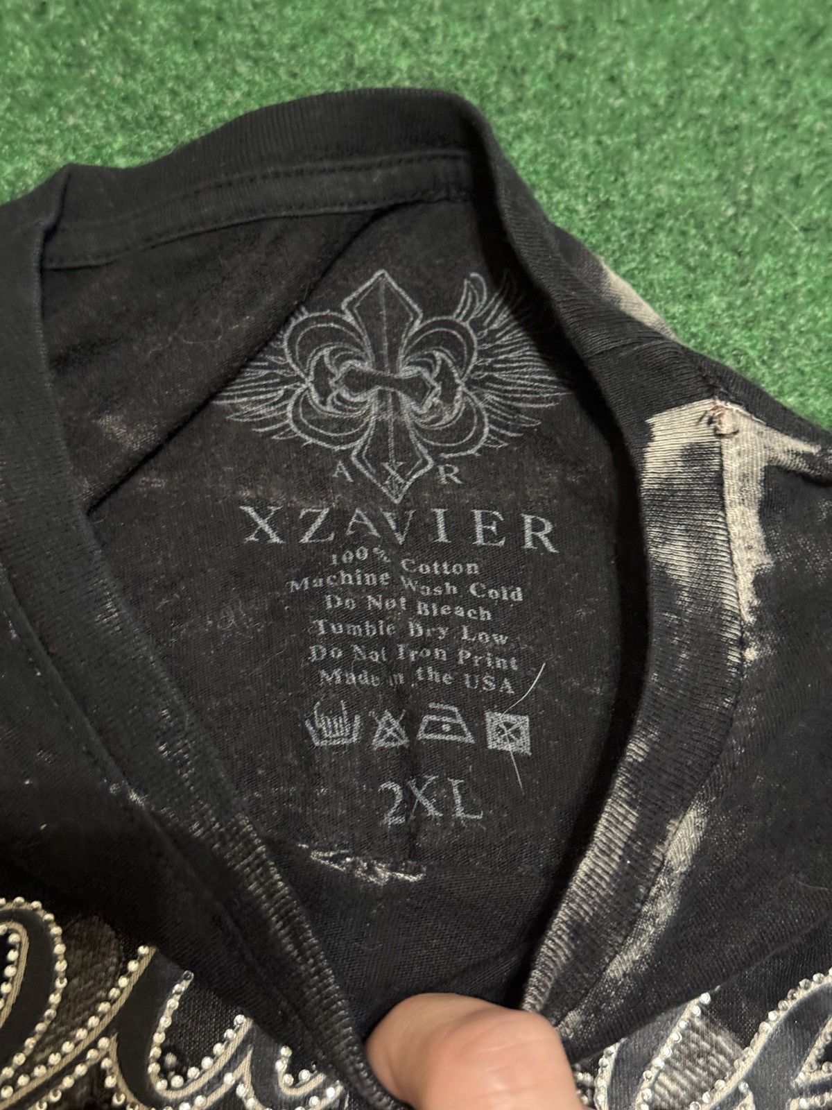 Affliction Y2K Affliction Style Skull Gothic Biker Grunge T Shirt Size US XXL / EU 58 / 5 - 4 Thumbnail