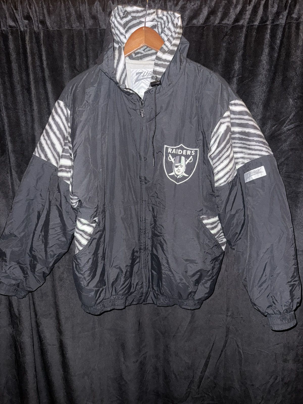 Zubaz Vintage Zubaz Raiders Jacket Large Size US L / EU 52-54 / 3 - 1 Thumbnail