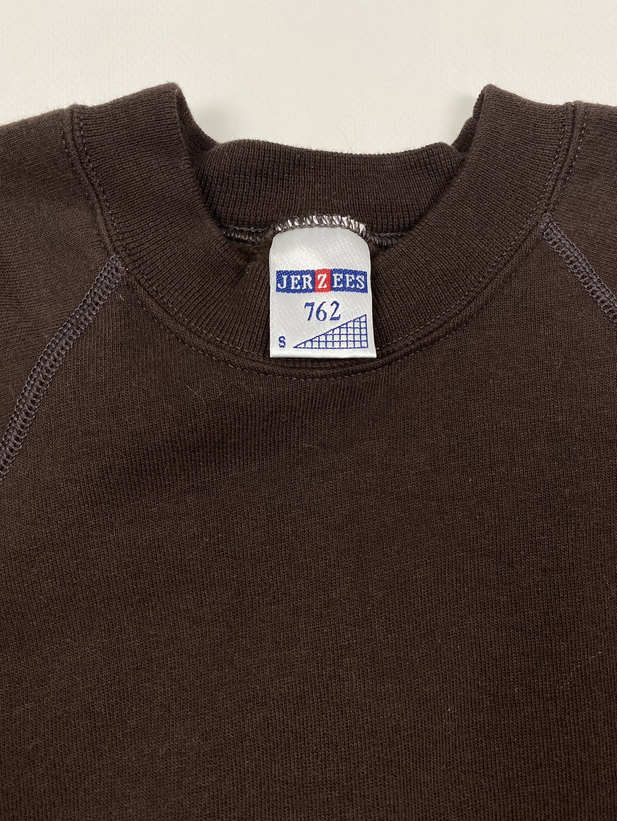 Jerzees 1990’s Vintage Blank Jerzees 762 Raglan Boxy Sweatshirt Size US S / EU 44-46 / 1 - 3 Thumbnail