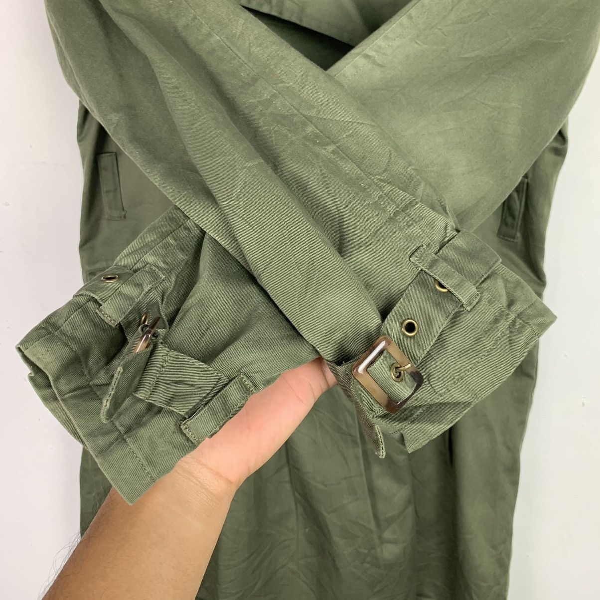 Designer × Japanese Brand × Vintage Japanese Brand Button Detailed Trench coat Size US M / EU 48-50 / 2 - 7 Thumbnail