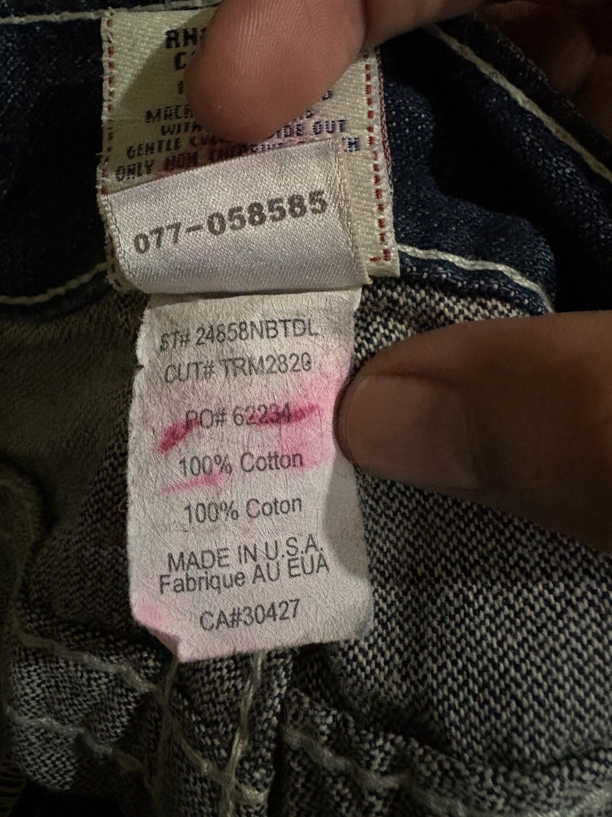 True Religion Vintage True Religion Flared Denim Jeans Size US 36 / EU 52 - 19 Thumbnail
