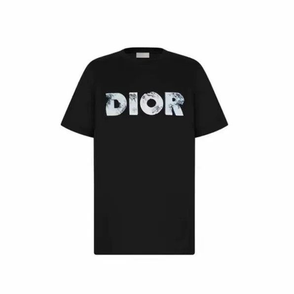Japanese Brand Dior x Daniel Arsham Crystal Crack Tee Size US S / EU 44-46 / 1 - 1 Thumbnail