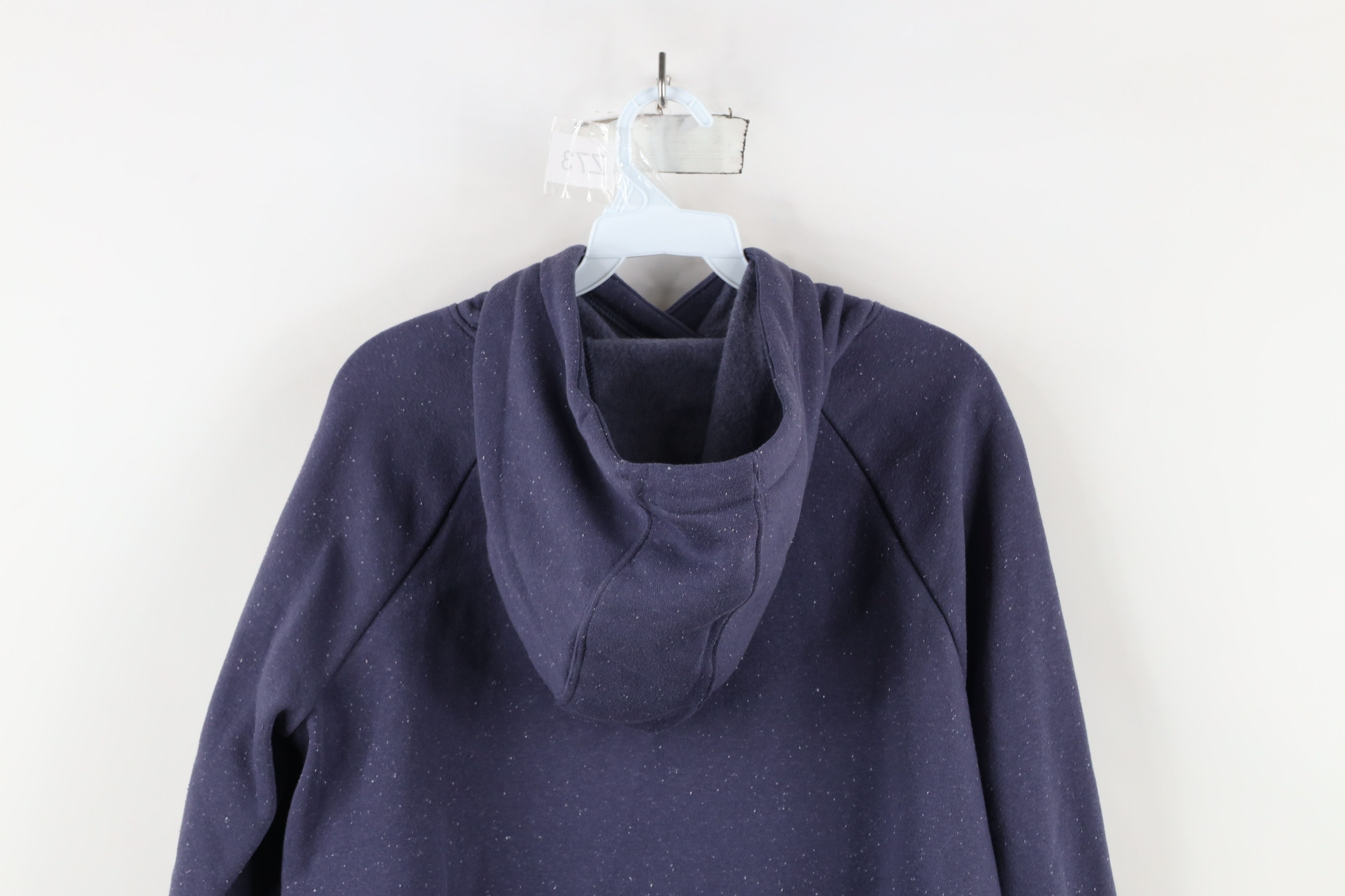 Under Armour × Vintage New Under Armour Fleece Flecked Hoodie Sweatshirt Purple Size S / US 4 / IT 40 - 11 Thumbnail
