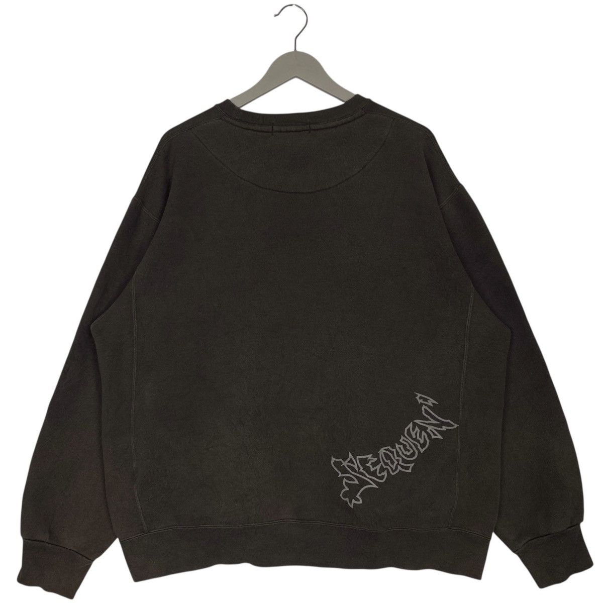 Vintage Vintage Sequen Sweatshirt Crewneck Black Pullover Size L Size US L / EU 52-54 / 3 - 5 Thumbnail