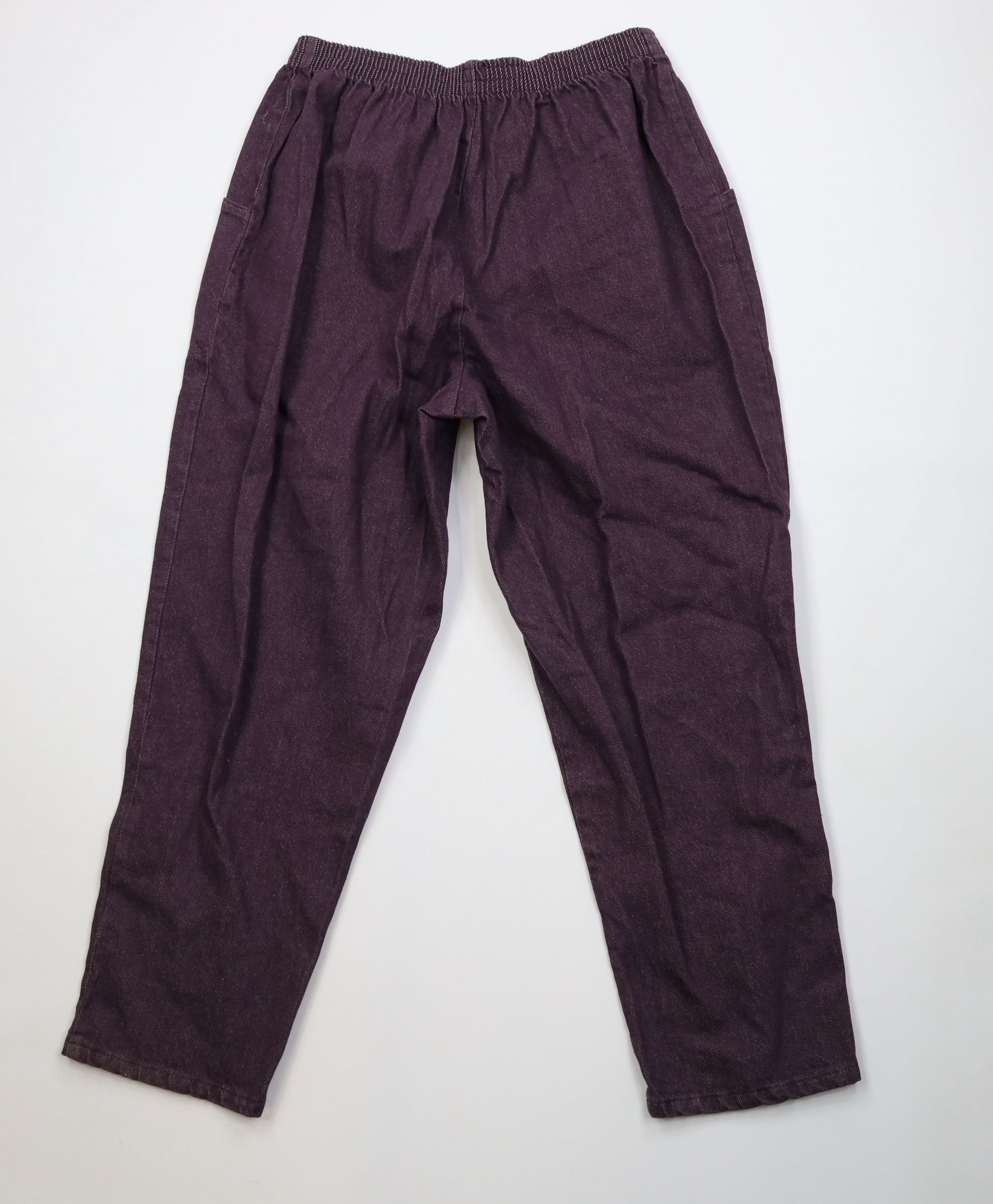 Vintage Vintage 90s Streetwear Utility Denim Jeans Purple USA Size 40" / US 18 - 8 Thumbnail