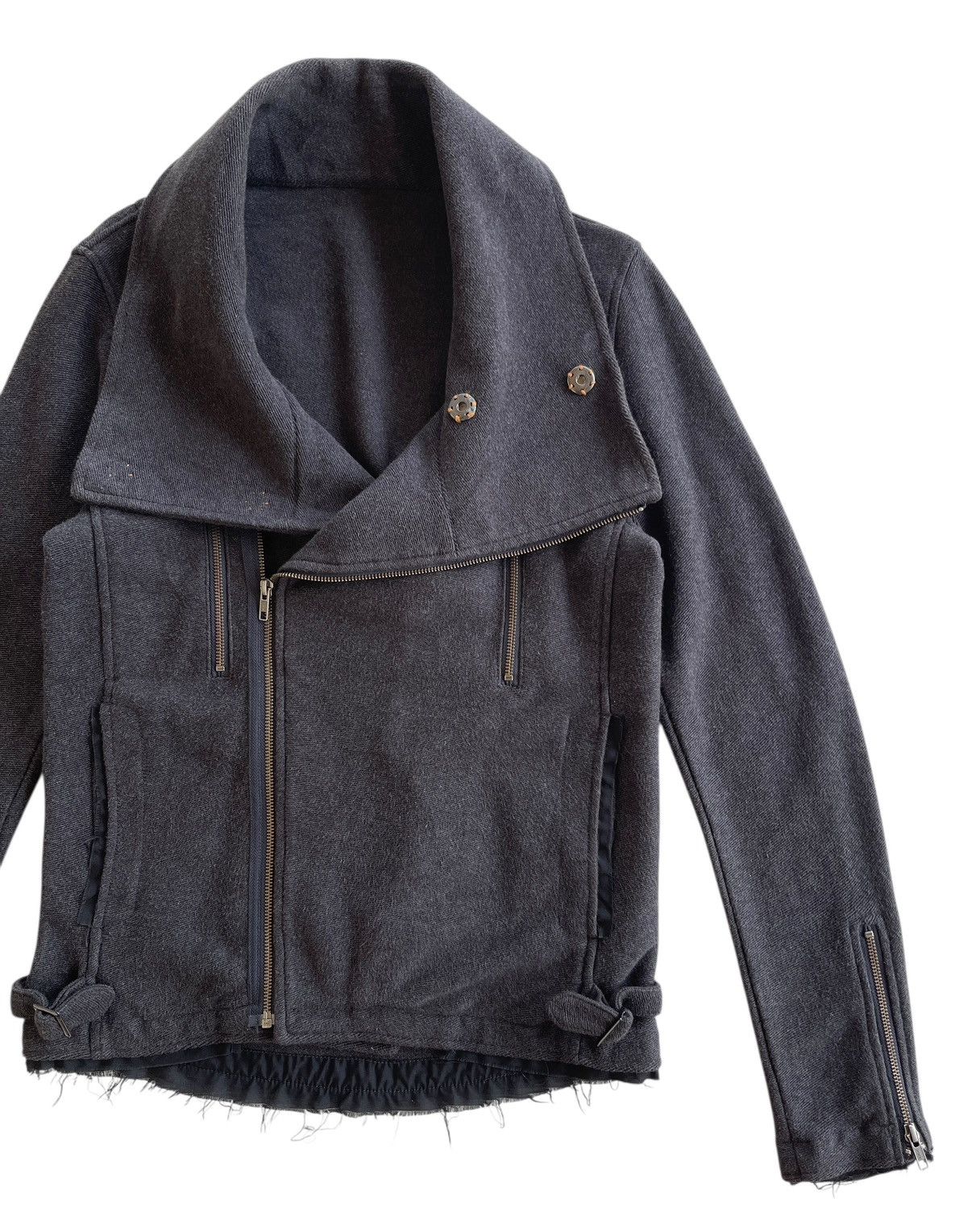Japanese Brand JPEGG Melton Riders Jacket Size US S / EU 44-46 / 1 - 10 Thumbnail