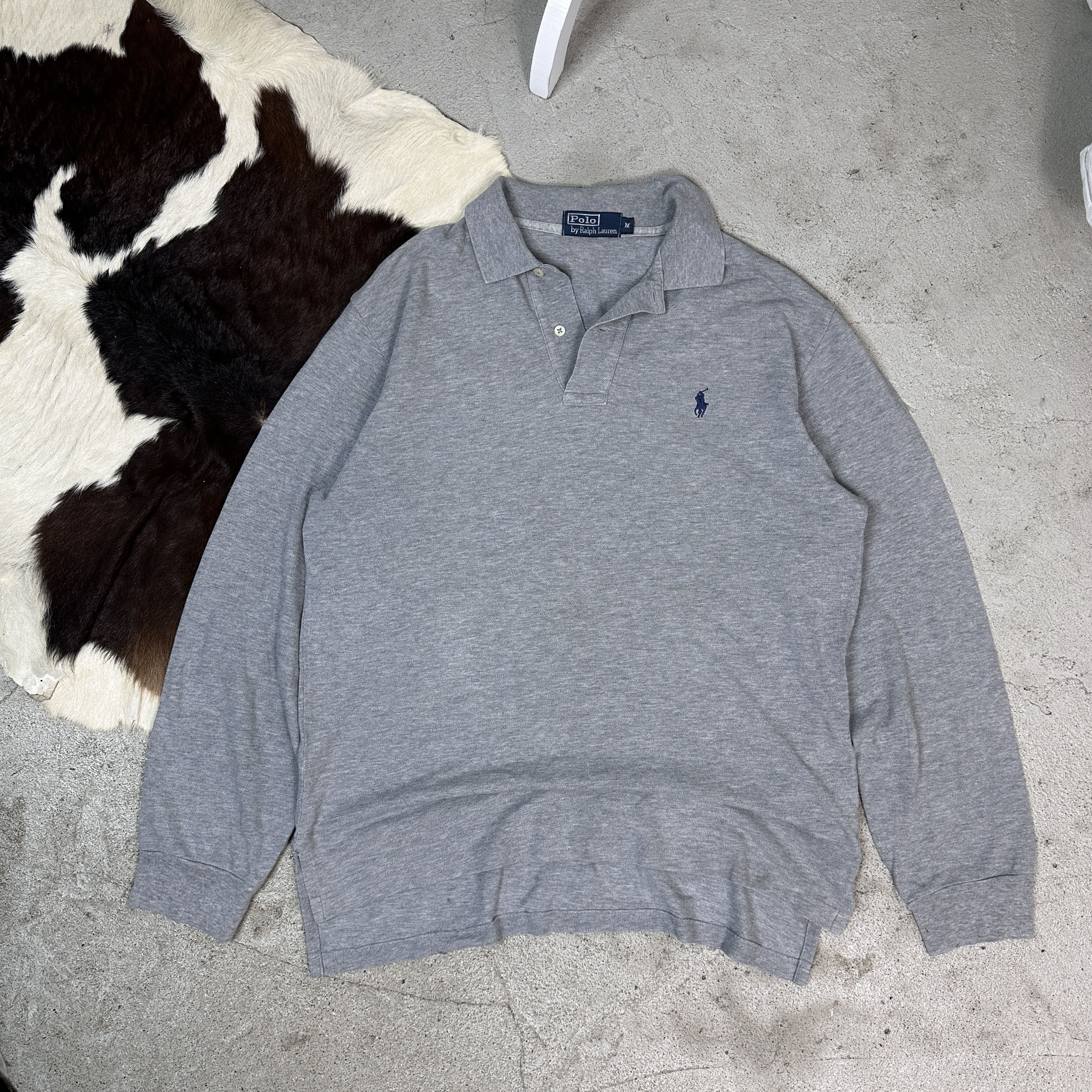 Polo Ralph Lauren × Vintage Longsleeve Polo Ralph Lauren Size US M / EU 48-50 / 2 - 2 Thumbnail