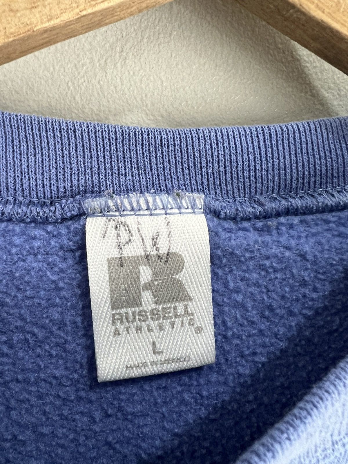 Russell Athletic Vintage Russell Athletic Sweater Blank sweatshirt Size L / US 10 / IT 46 - 5 Thumbnail
