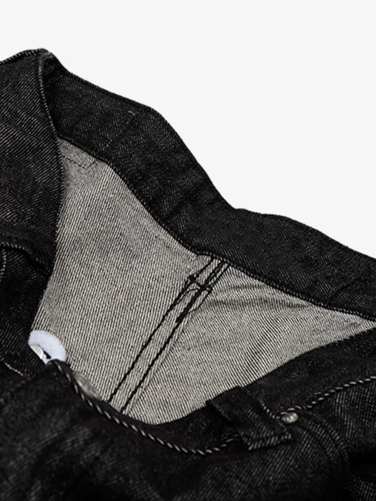 Other Retro Drape Baggy Straight Workwear Denim Shorts Size US 32 / EU 48 - 6 Thumbnail